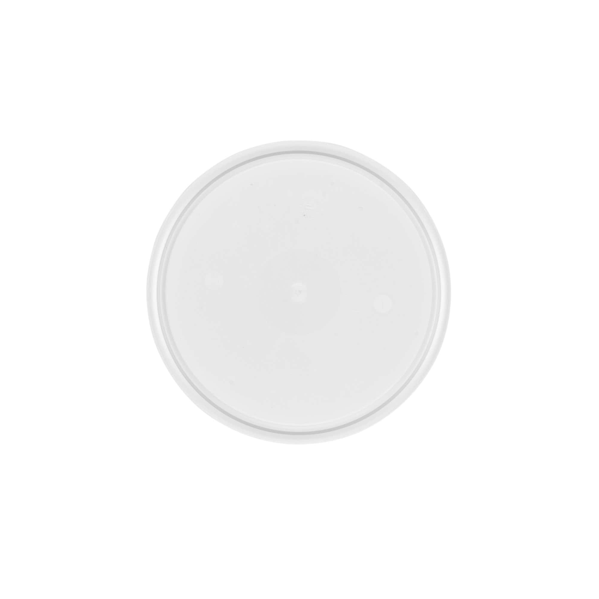 Víko na kyblík 0,6 l, plast PP, bílý