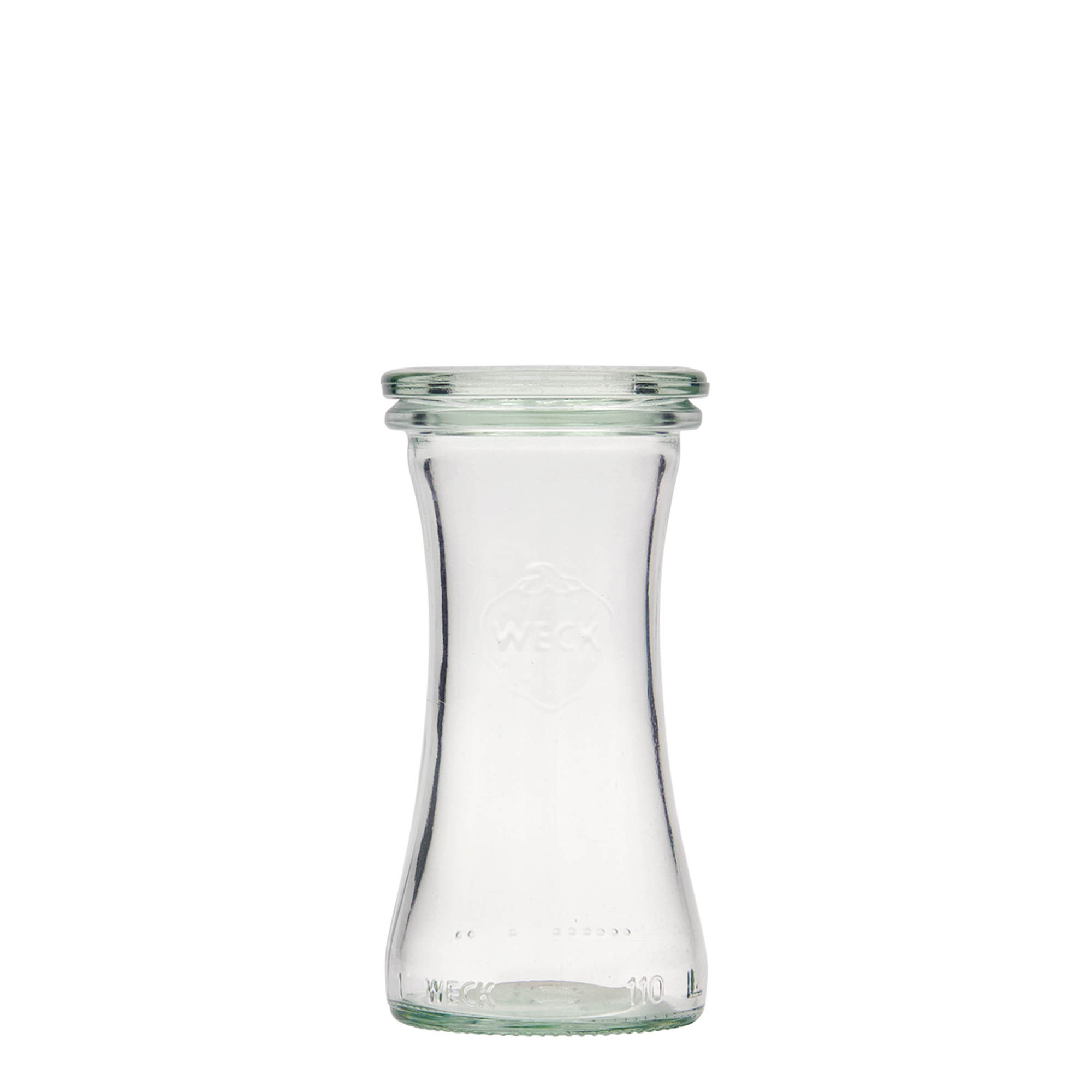 110 ml WECK delikatesní sklenice, otvor: kulatý okraj 110 ml WECK delikatesní sklenice, otvor: kulatý okraj