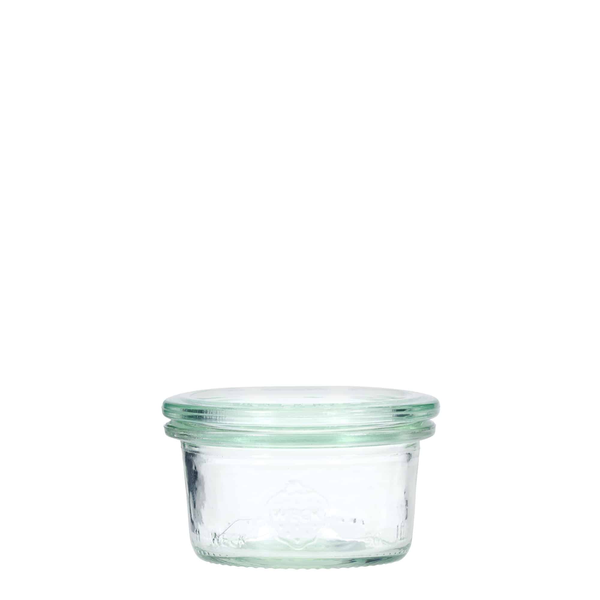 Konzervárenské sklenice WECK 50 ml, uzávěr: kulatý okraj