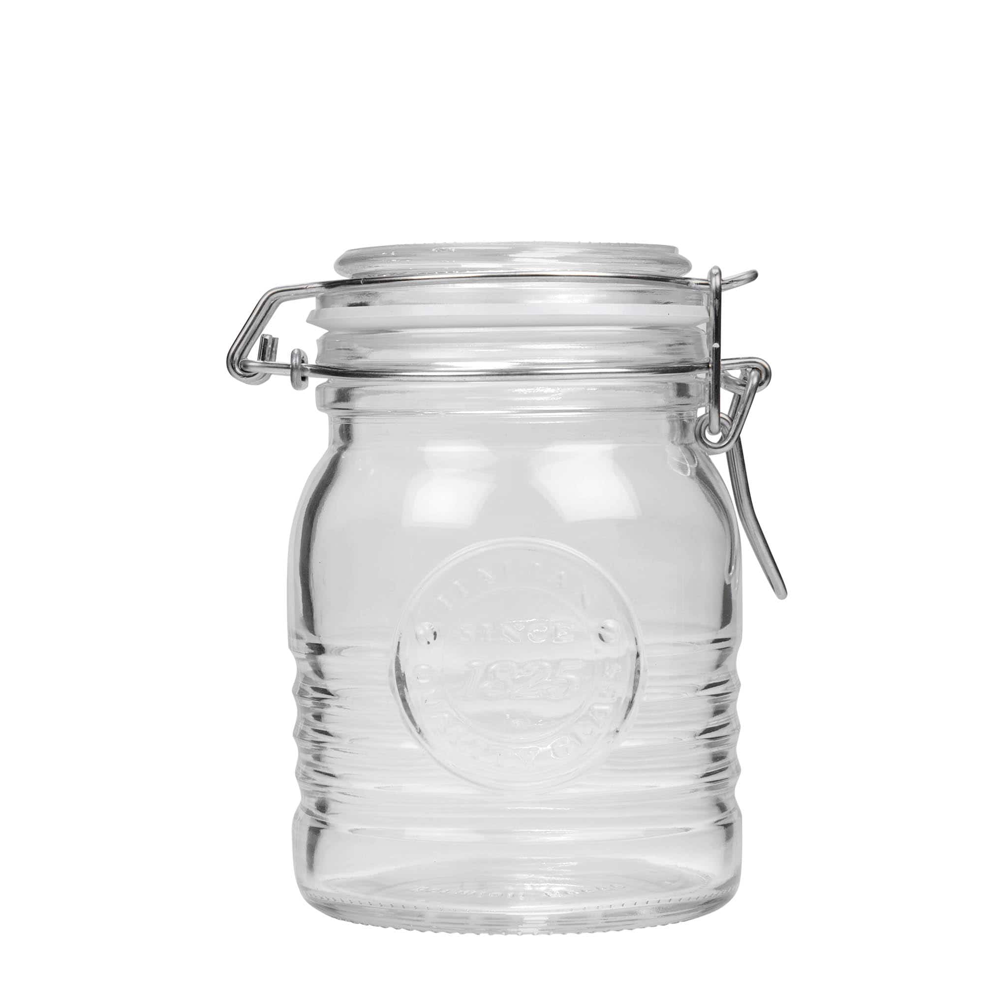 Sklenice s drátěným uzávěrem 500 ml 'Officina 1825', uzávěr: drátěný uzávěr Sklenice s drátěným uzávěrem 500 ml 'Officina 1825', uzávěr: drátěný uzávěr