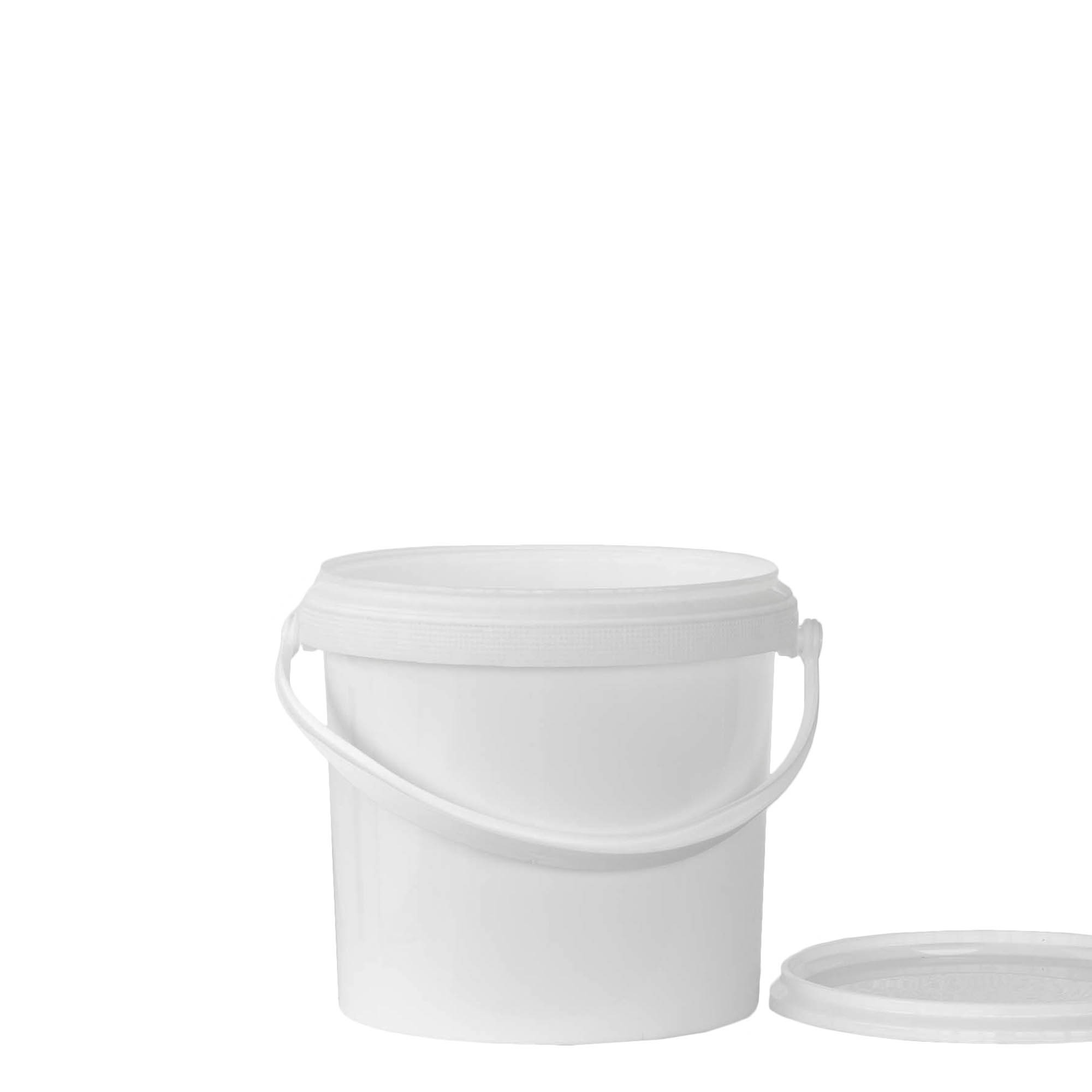 2,5 l kbelík, PP plast, bílý