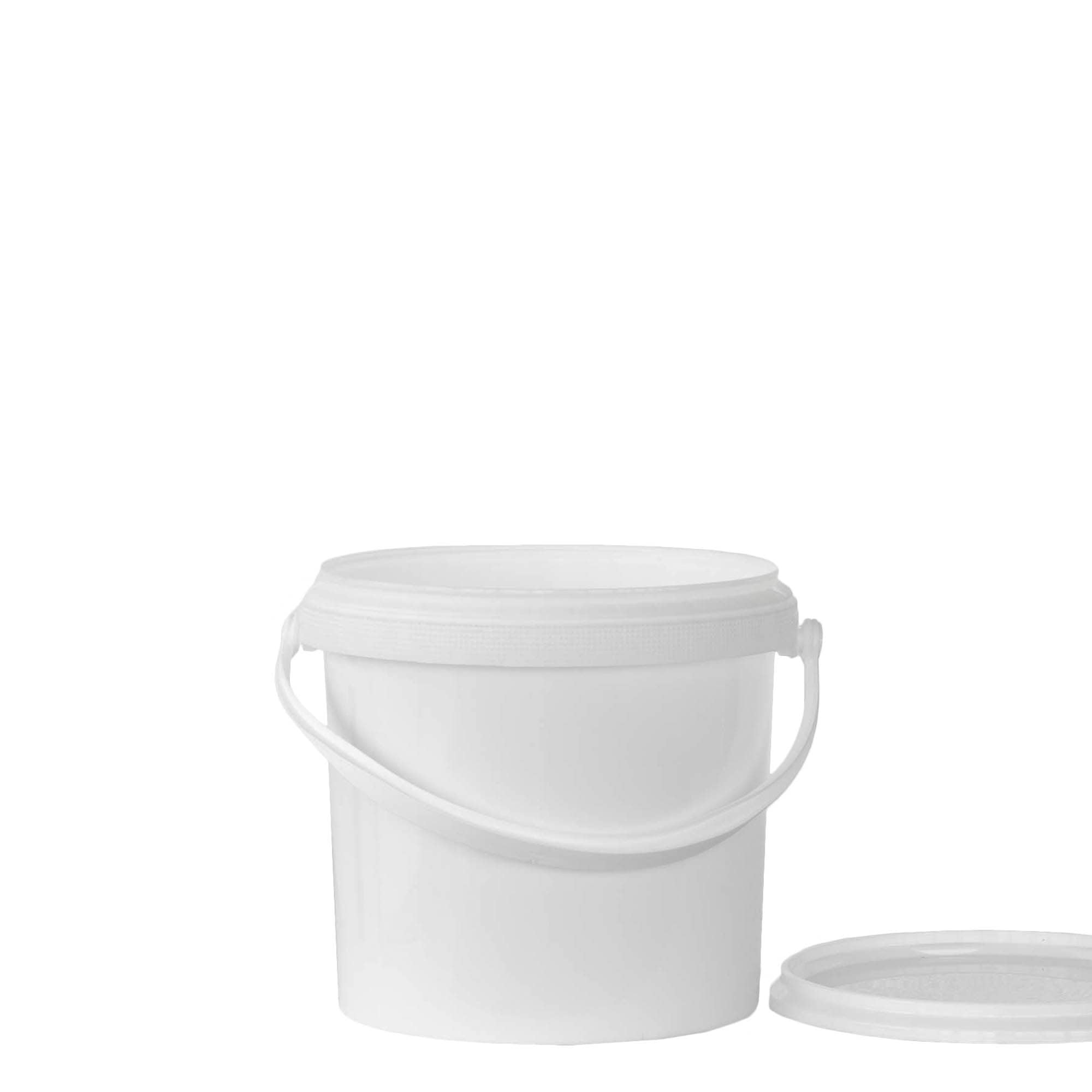 2,5 l kbelík, PP plast, bílý