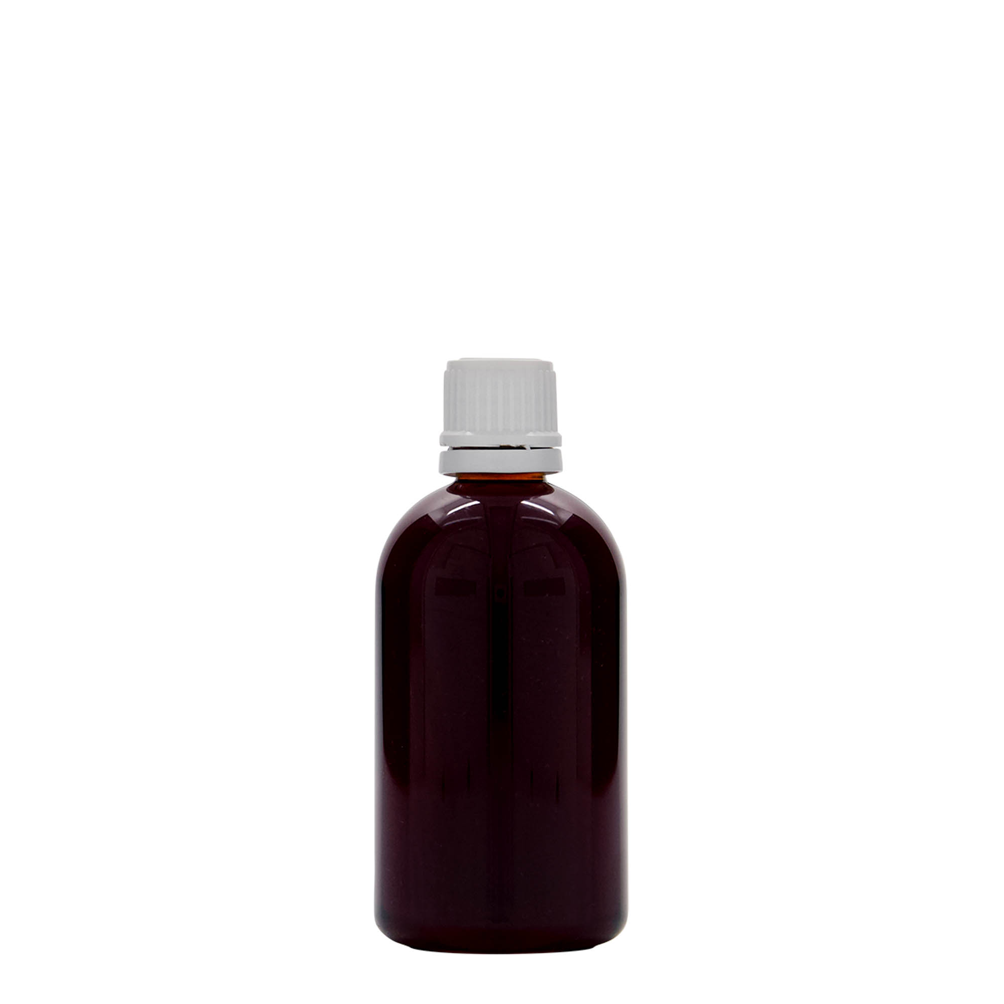 100 ml PET lékárenská lahvička „Easy Living“, plast, hrdlo: DIN 18