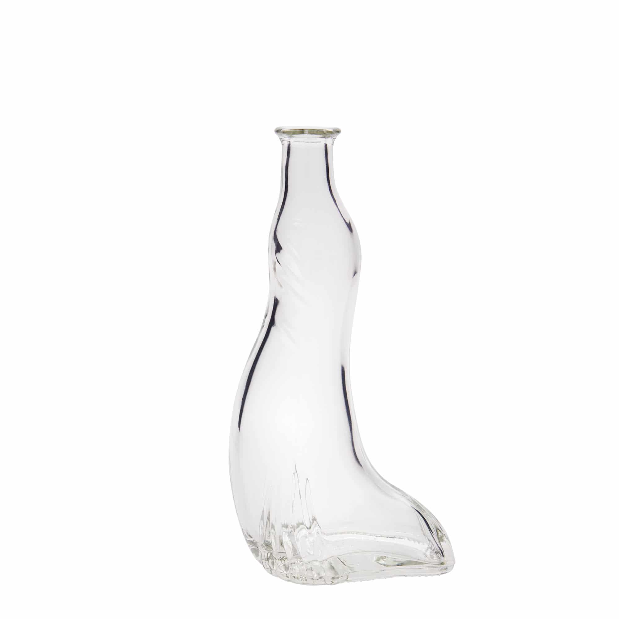200 ml skleněná láhev 'Tuleň', hrdlo: korek