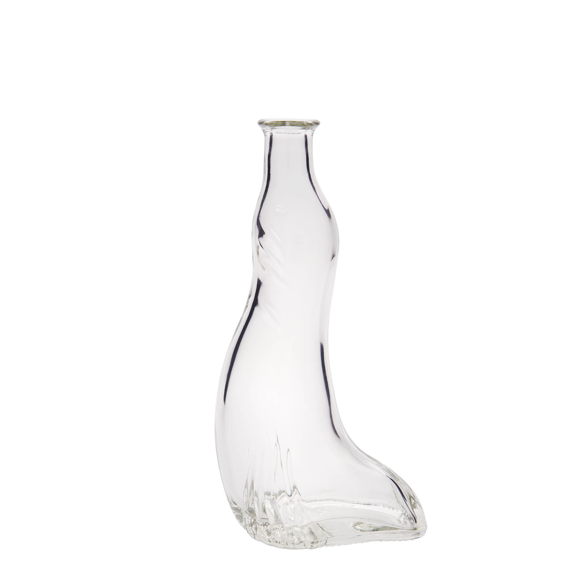200 ml skleněná láhev „Tuleň“, hrdlo: korek