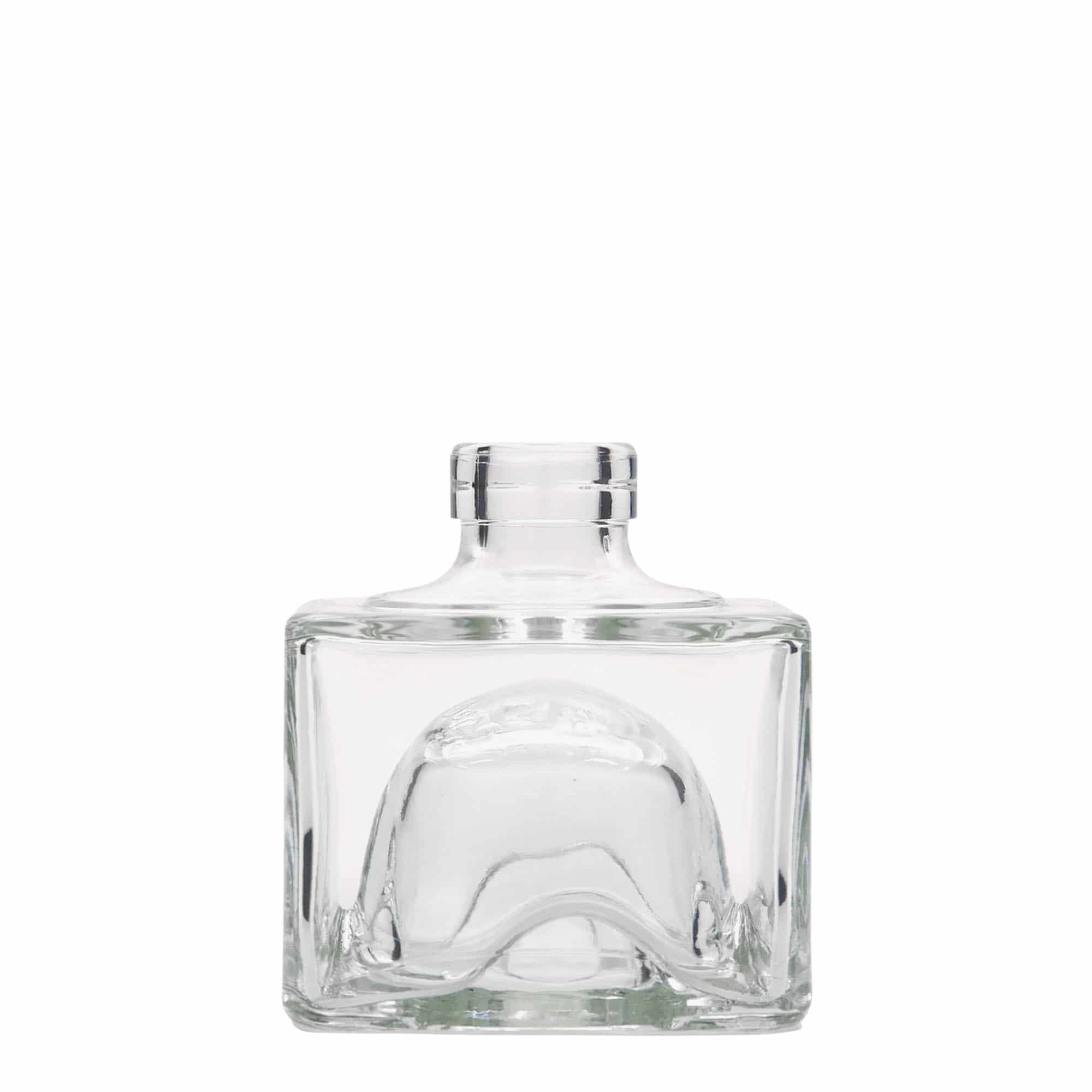 Skleněná lahev 200 ml 'Cocolores', čtvercová, uzávěr: korek Skleněná lahev 200 ml 'Cocolores', čtvercová, uzávěr: korek
