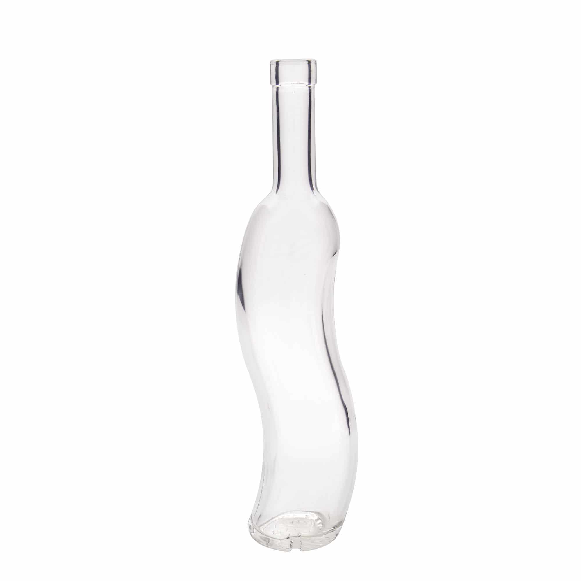 Skleněná lahev 500 ml 'La-Ola', půlkulatá, uzávěr: korek Skleněná lahev 500 ml 'La-Ola', půlkulatá, uzávěr: korek
