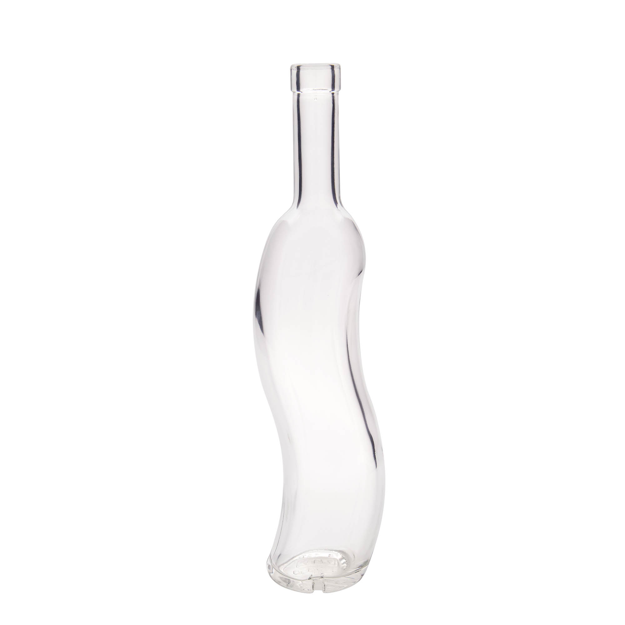 500 ml skleněná láhev 'La-Ola', polokulatá, hrdlo: korek