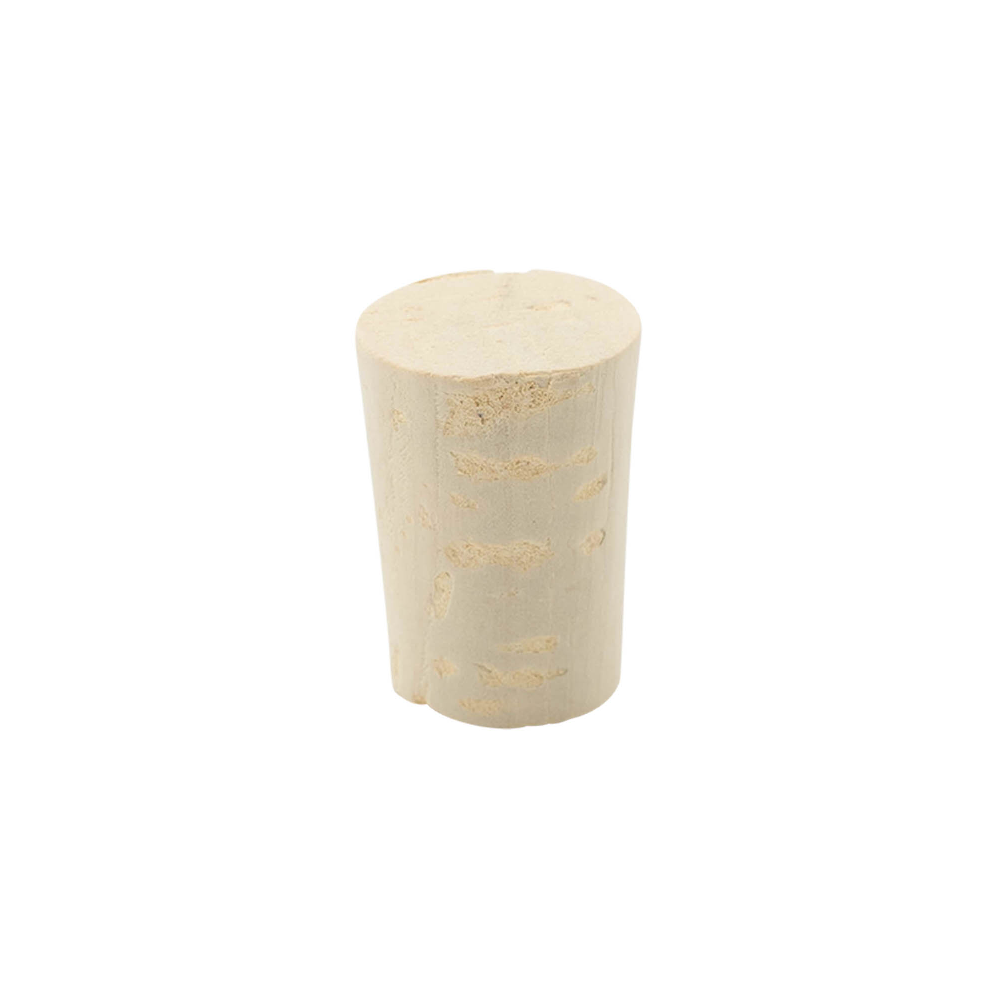Špičatý korek 19-23 x 33, přírodní korek, bělený, pro hrdlo: korek