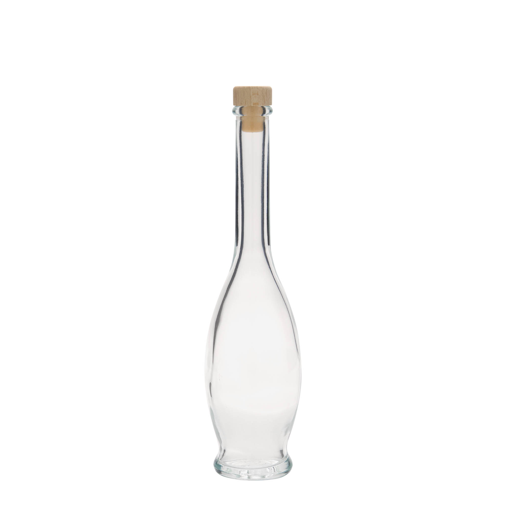 100 ml skleněná lahvička 'Gina', hrdlo: korek 100 ml skleněná lahvička 'Gina', hrdlo: korek