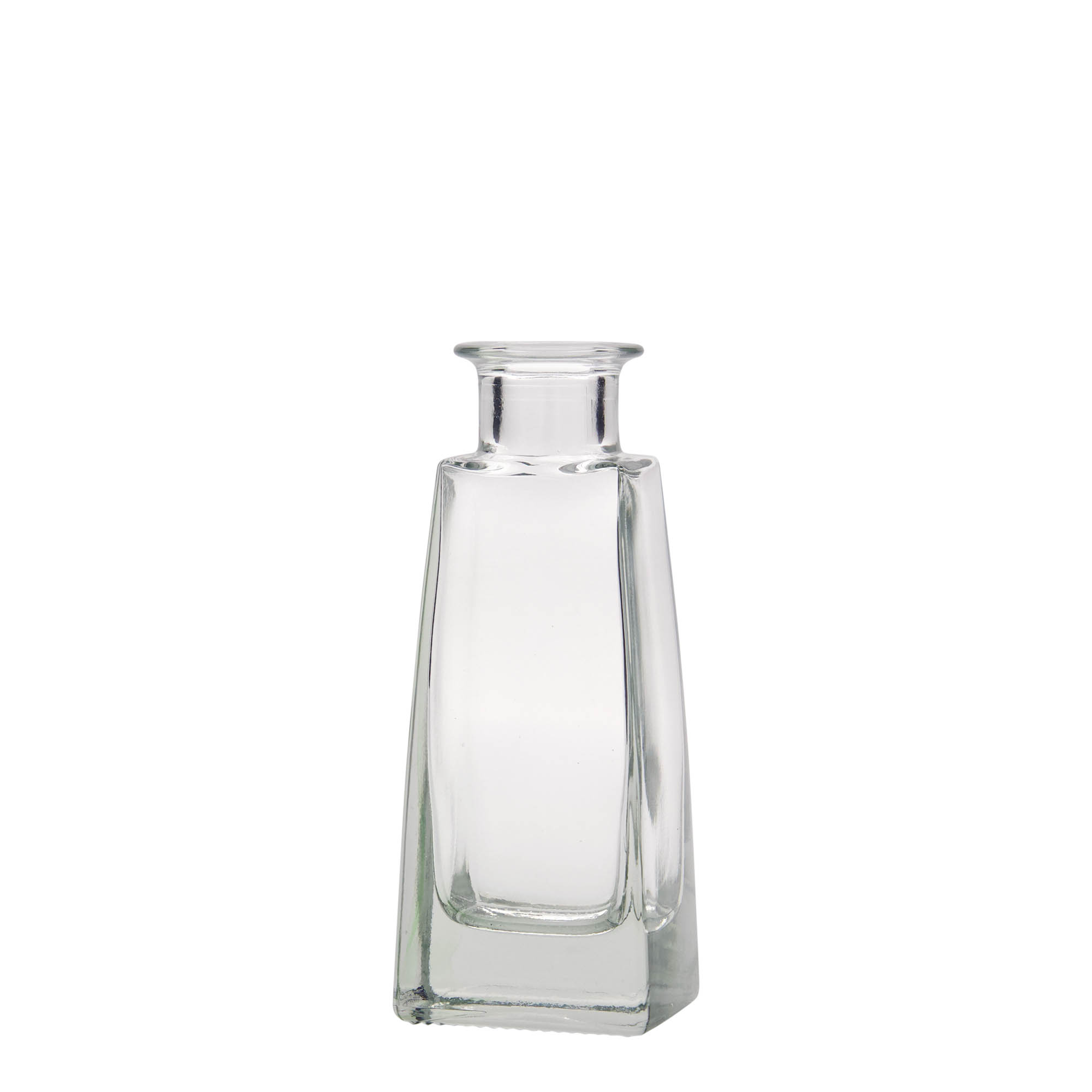 100 ml skleněná lahvička 'Timmy', obdélníková, hrdlo: korek