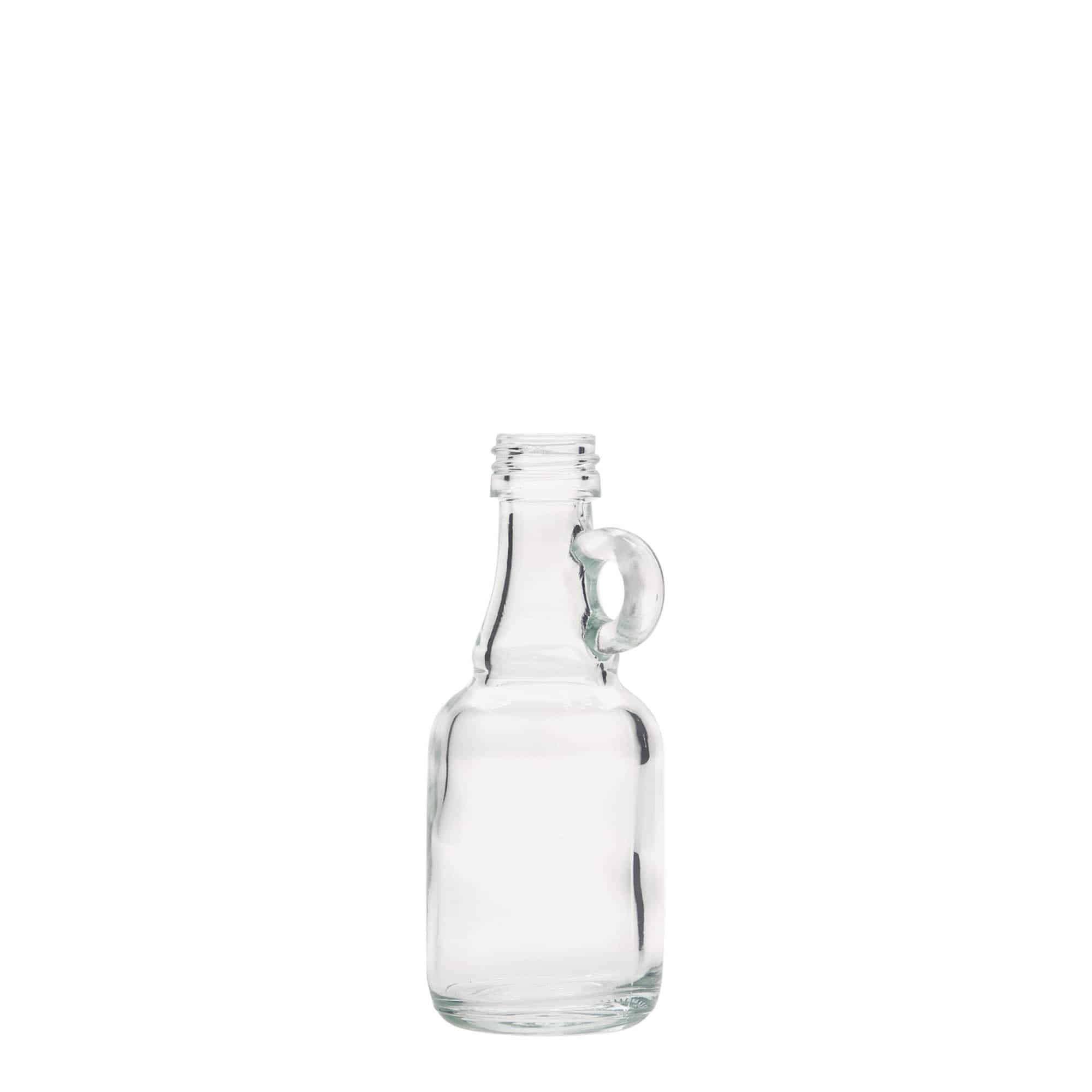 40 ml skleněná lahvička „Santos“, hrdlo: PP 18