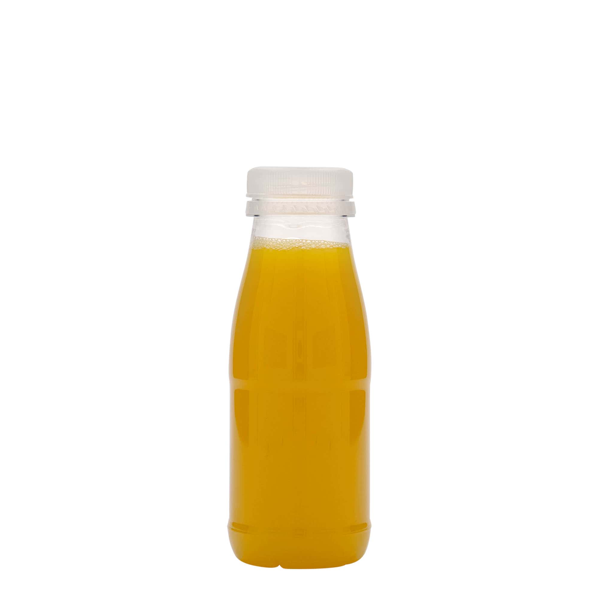 250 ml PET lahev „Milk and Juice“, plast, hrdlo: 38 mm