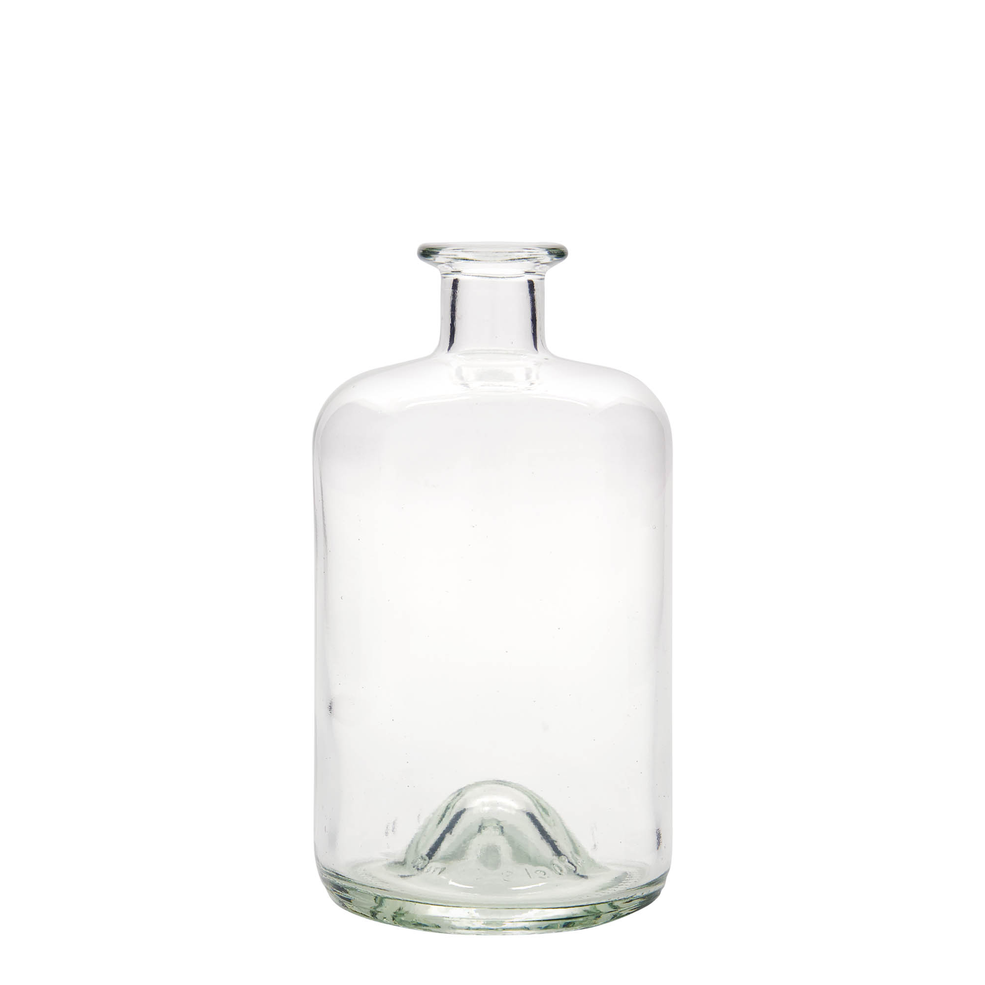 700 ml skleněná láhev lékárníka, hrdlo: korek