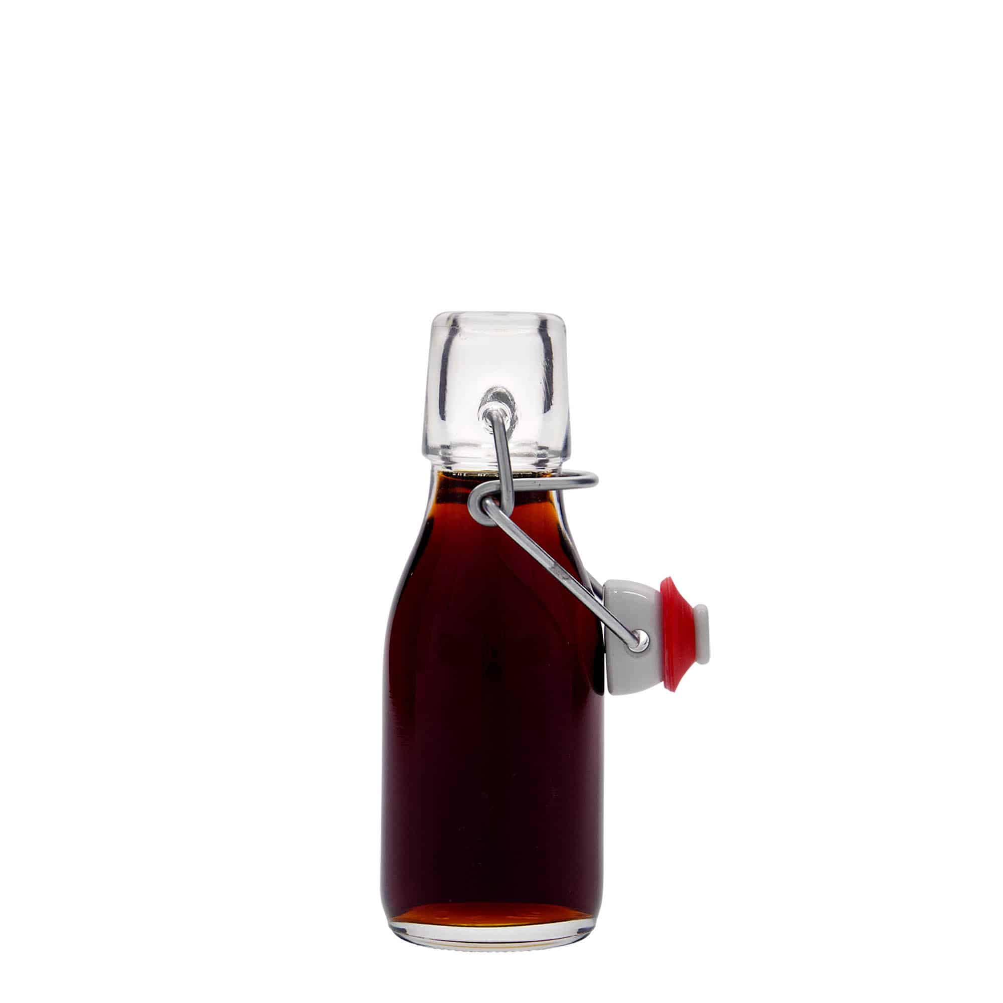 100 ml skleněná láhev 'Paul', hrdlo: západkový uzávěr