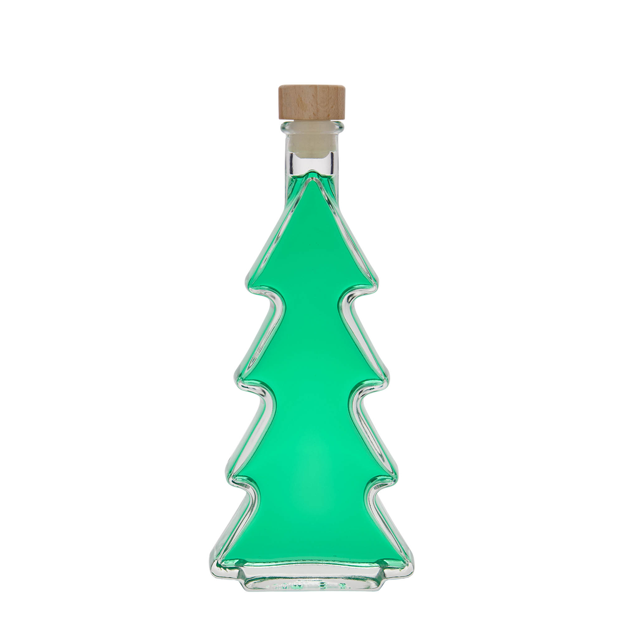 200 ml skleněná láhev 'Tannenbaum', hrdlo: korek