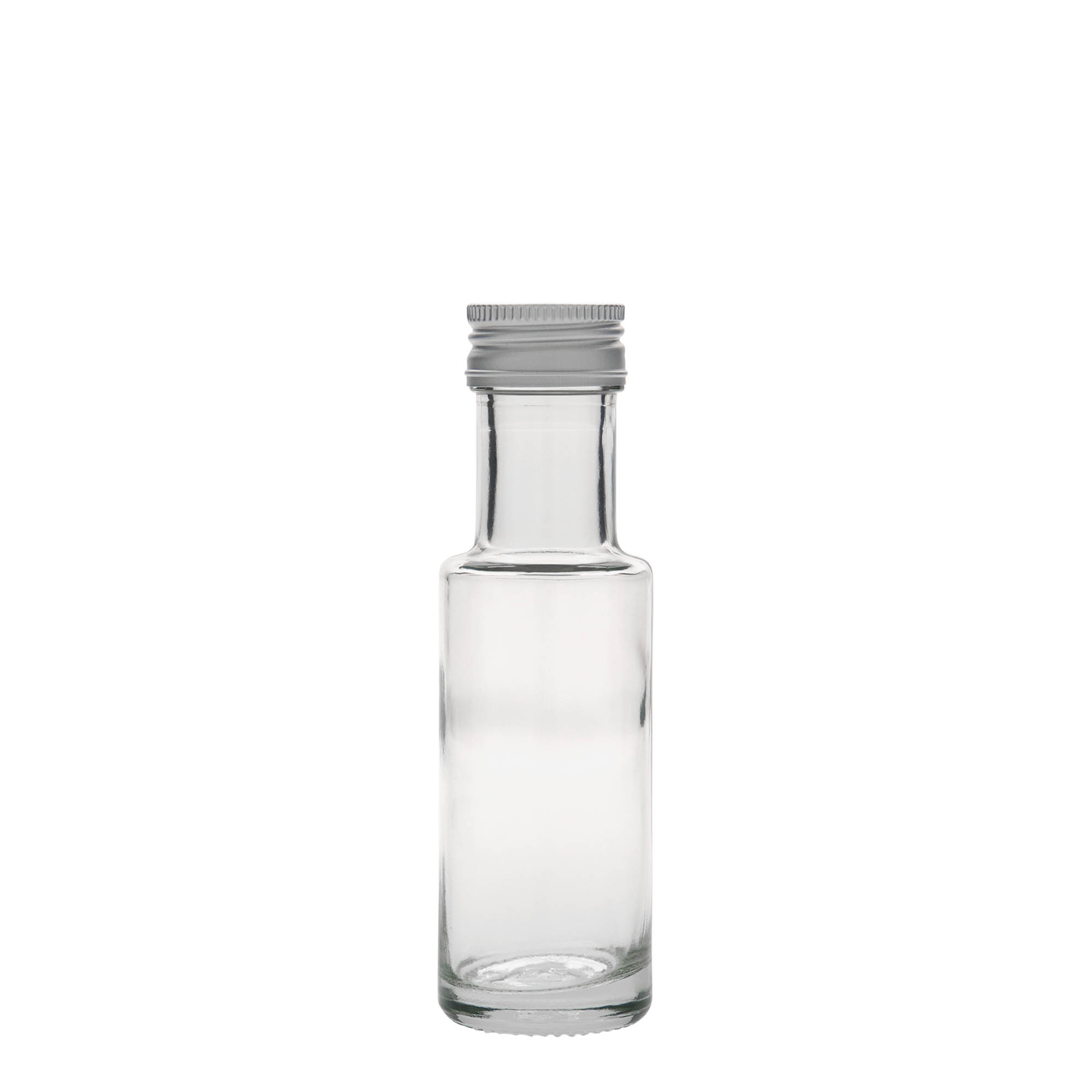 100 ml skleněná lahvička „Dorica“, hrdlo: PP 31,5