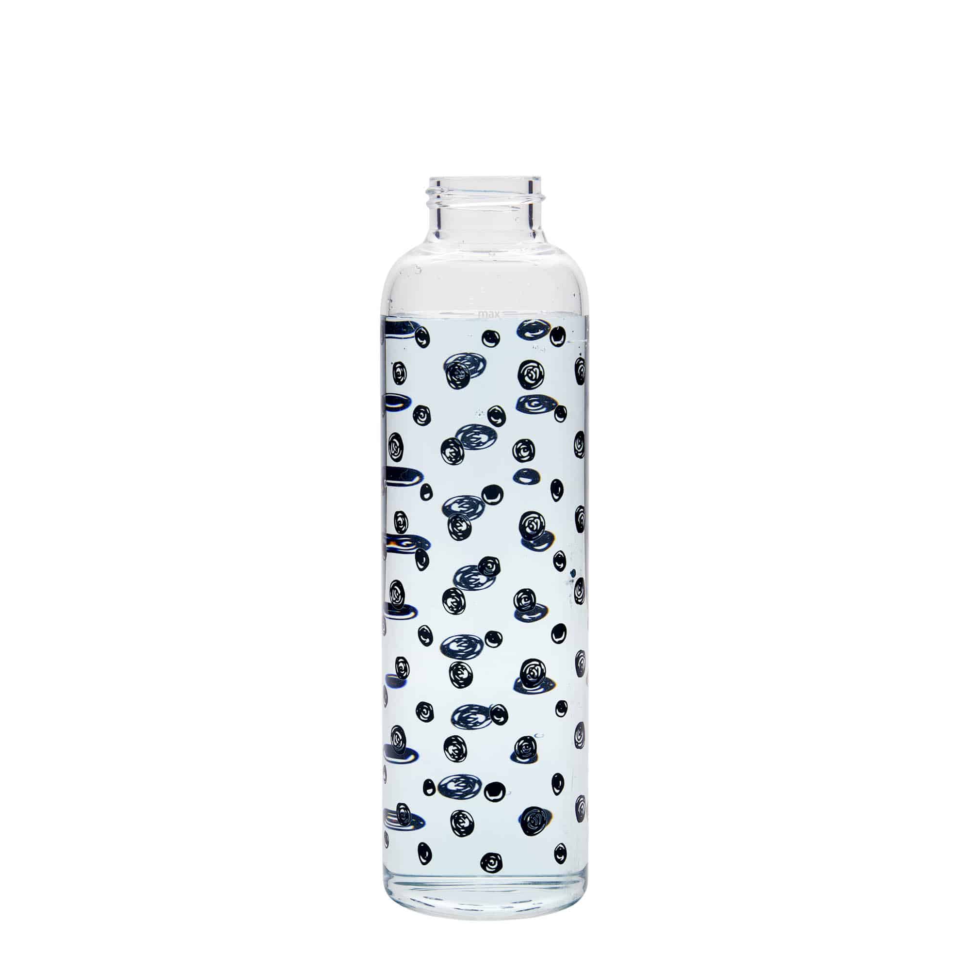 500 ml lahev na pití 'Perseus - Černé tečky', otvor: šroubovací uzávěr