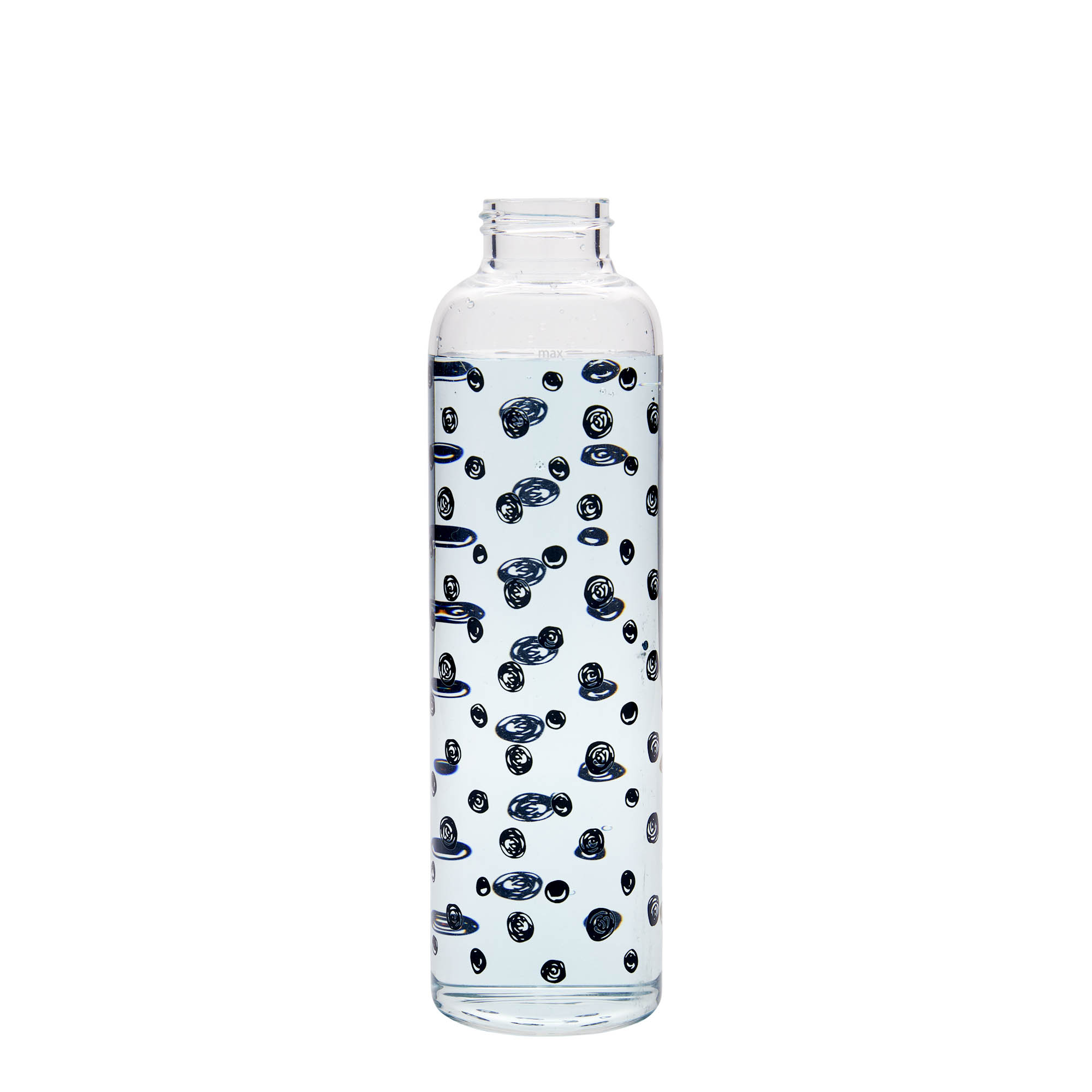 500 ml lahev na pití 'Perseus - Černé tečky', otvor: šroubovací uzávěr