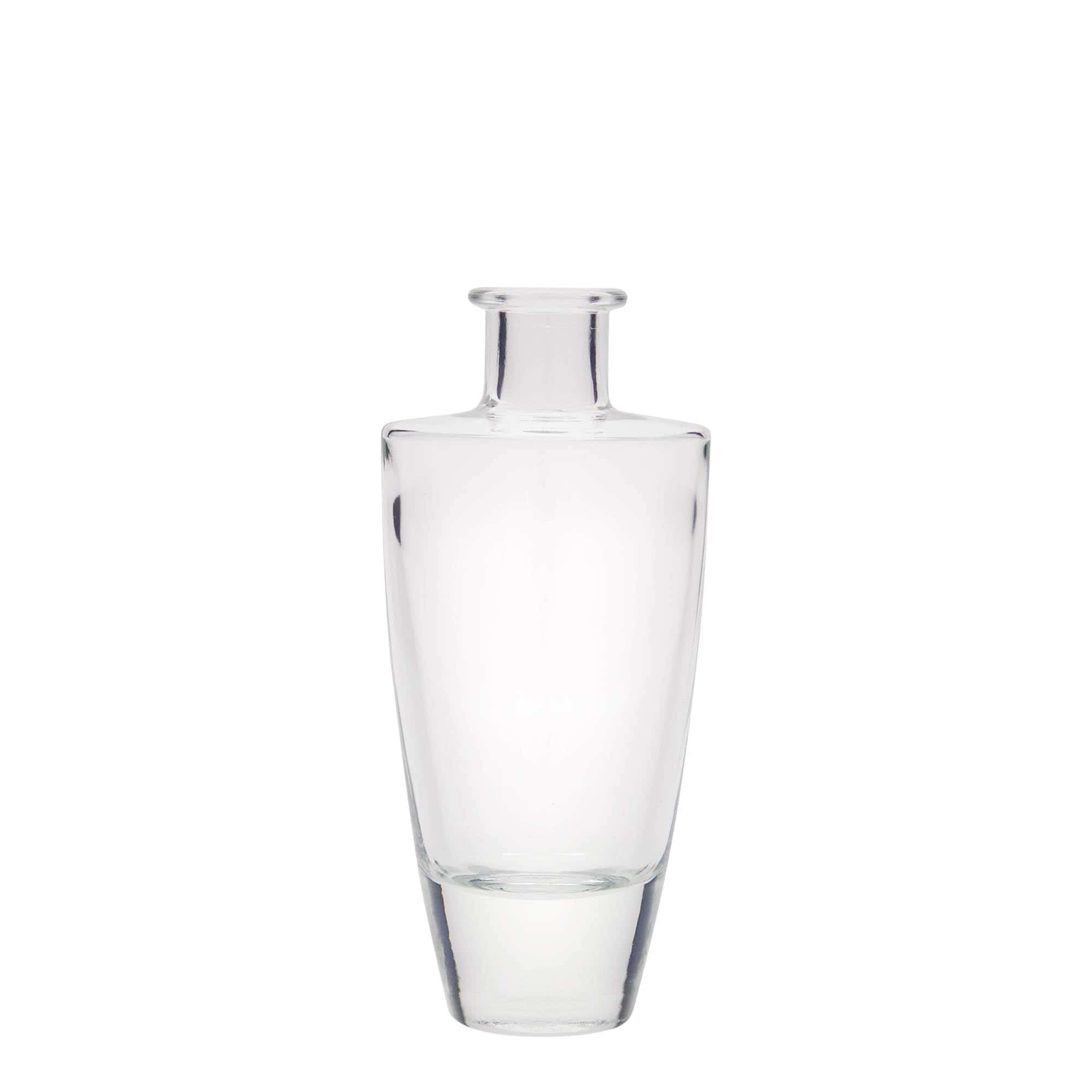 Skleněná lahev 200 ml 'Vanessa', oválná, uzávěr: korek Skleněná lahev 200 ml 'Vanessa', oválná, uzávěr: korek