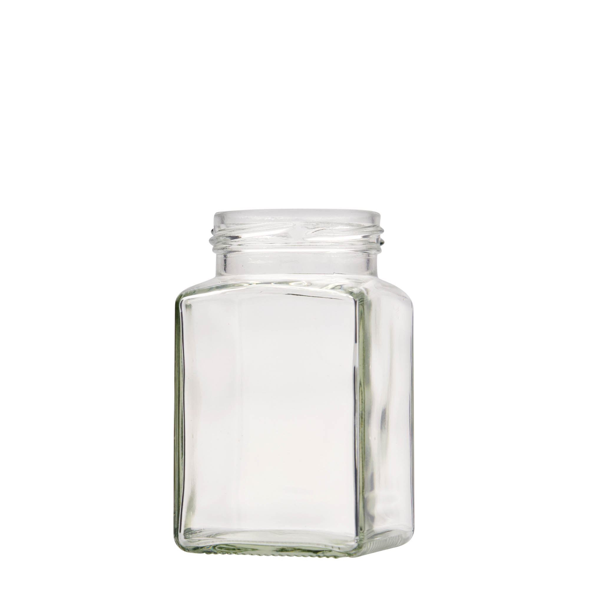 260 ml čtvercová sklenice, hrdlo: Twist-Off (TO 58)