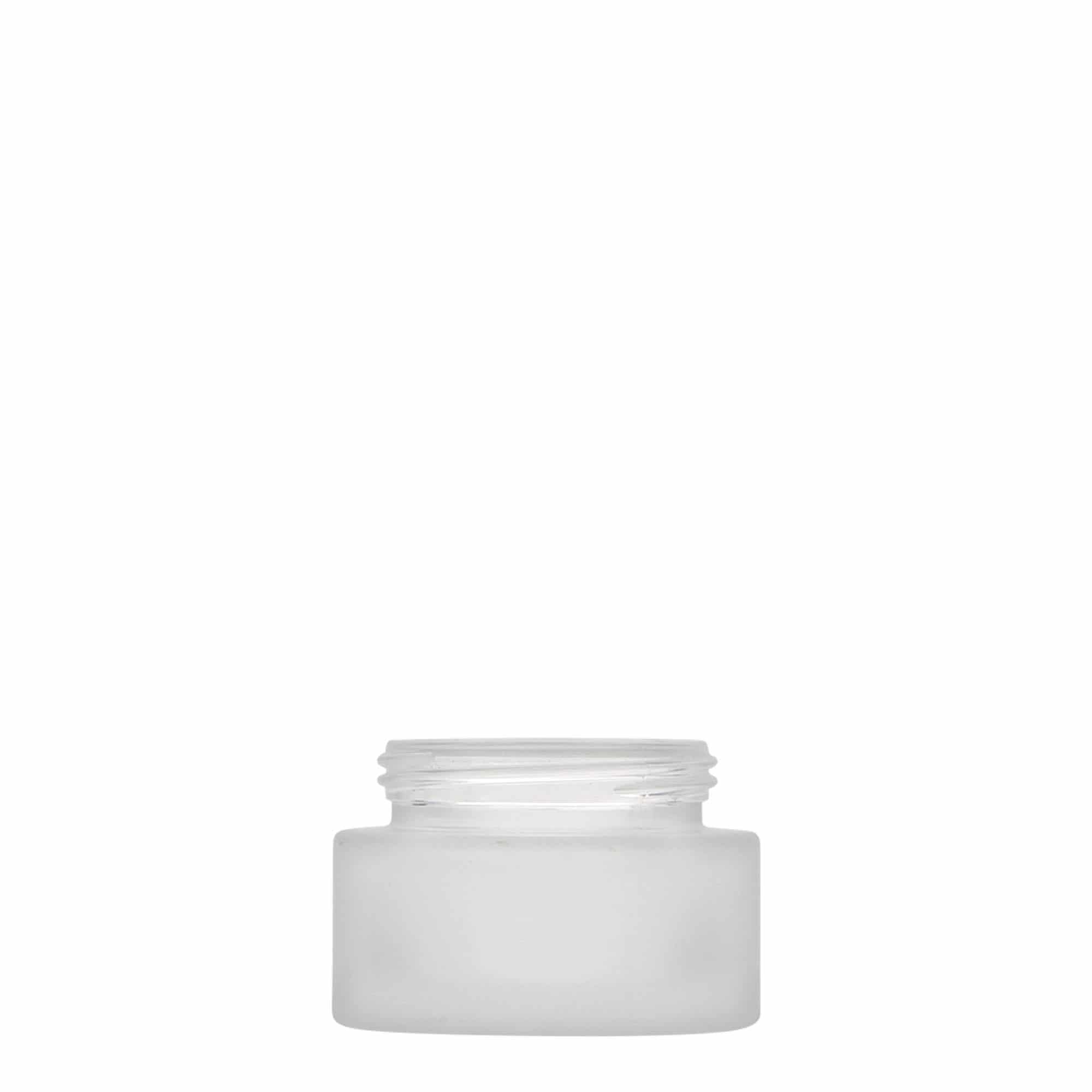 30 ml kelímek 'Platin Edition', sklo, matné, hrdlo: šroubovací uzávěr