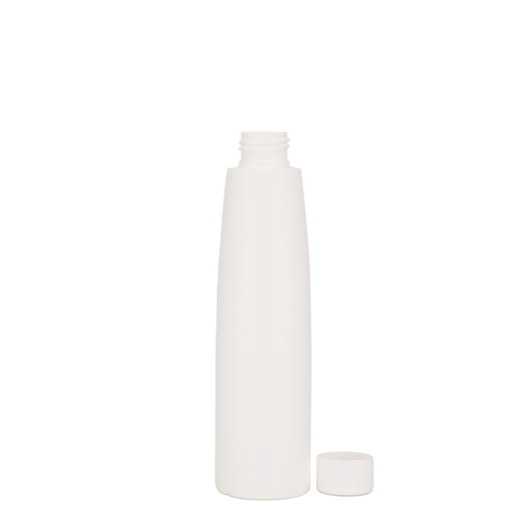 200 ml plastová lahev 'Donald', HDPE, bílá, hrdlo: 24/410 200 ml plastová lahev 'Donald', HDPE, bílá, hrdlo: 24/410