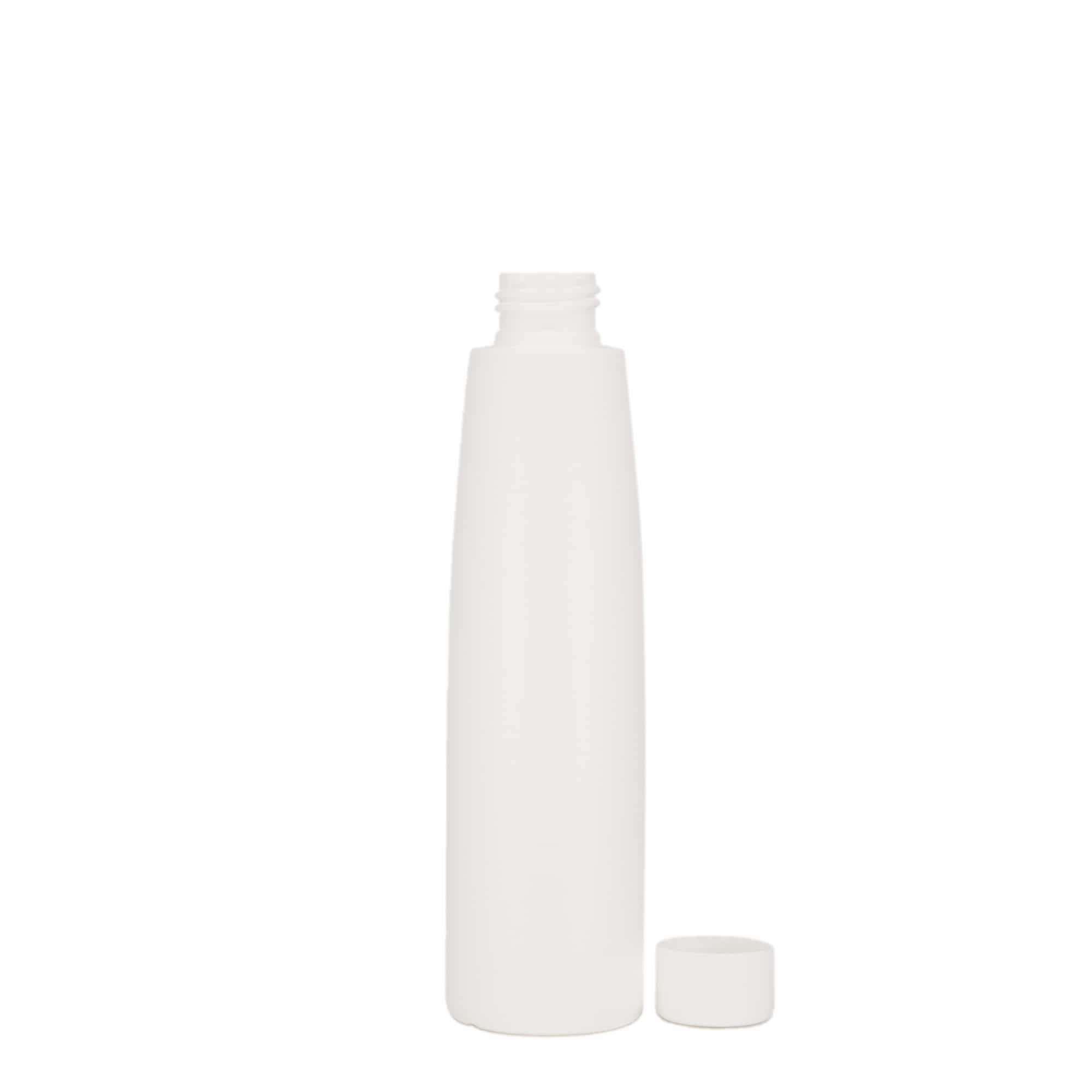 200 ml plastová lahev 'Donald', HDPE, bílá, hrdlo: 24/410