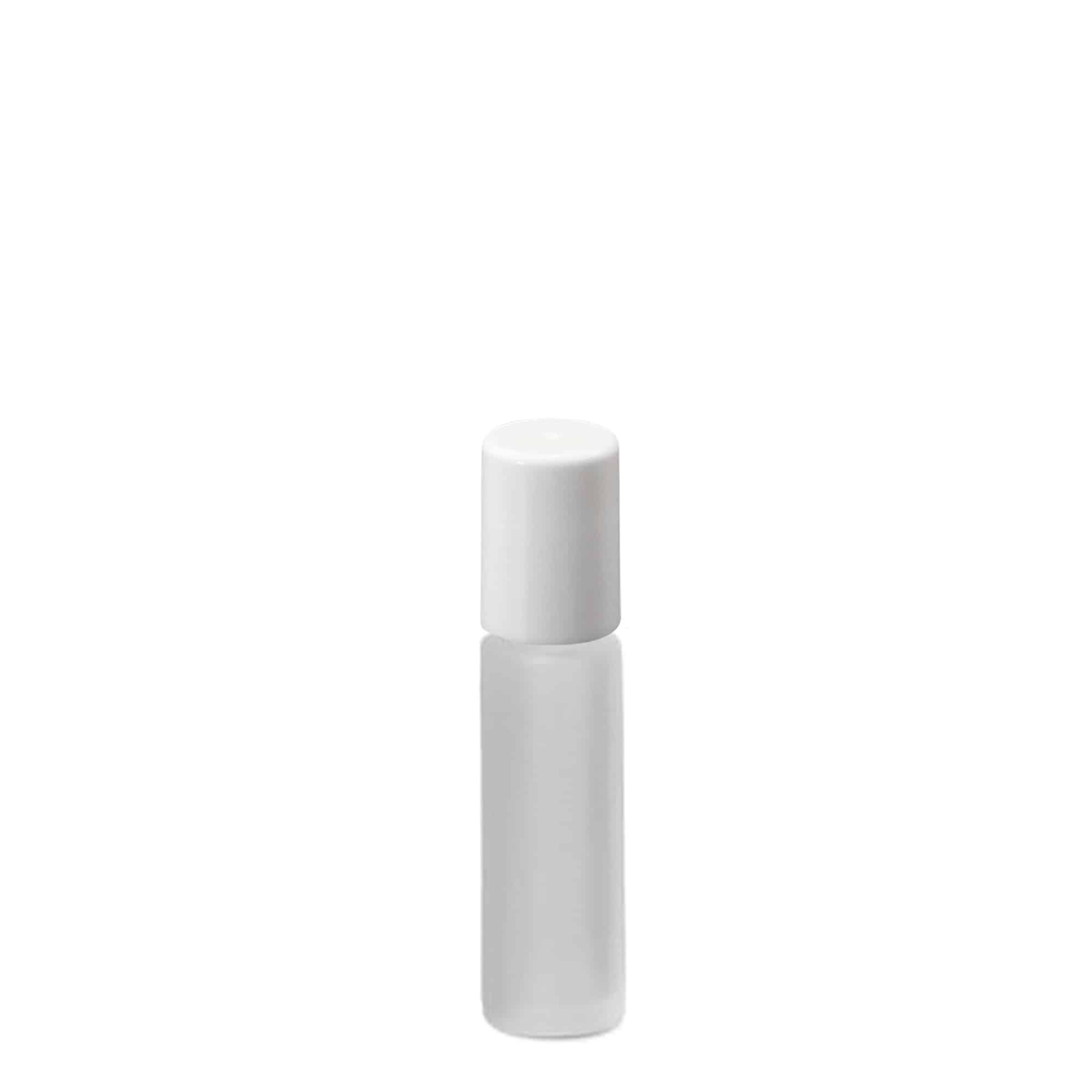 10 ml roll-on lahvička, sklo, matná, hrdlo: šroubovací uzávěr