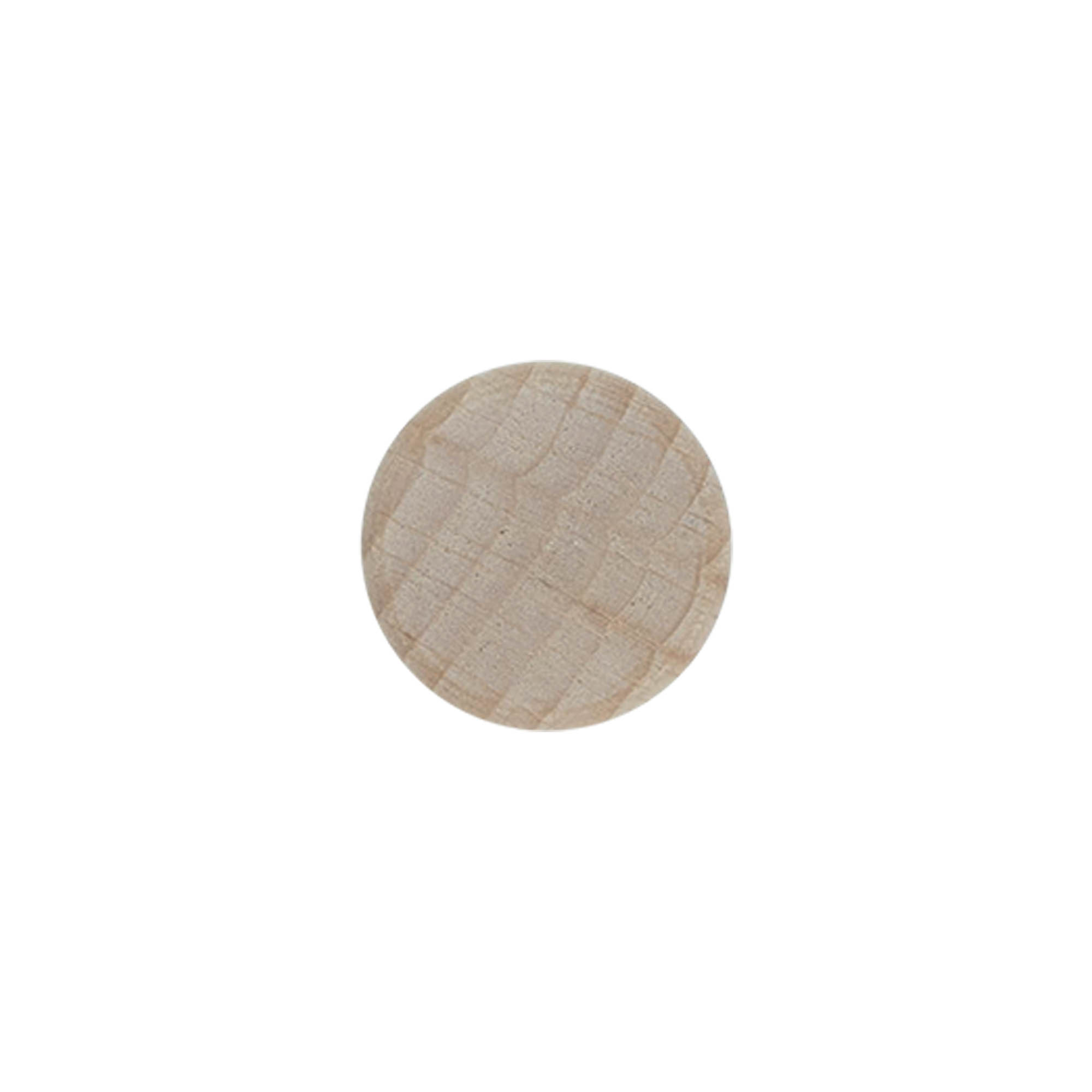 Zátka s úchopem 19 mm, dřevo/plast, pro hrdlo: korek Zátka s úchopem 19 mm, dřevo/plast, pro hrdlo: korek