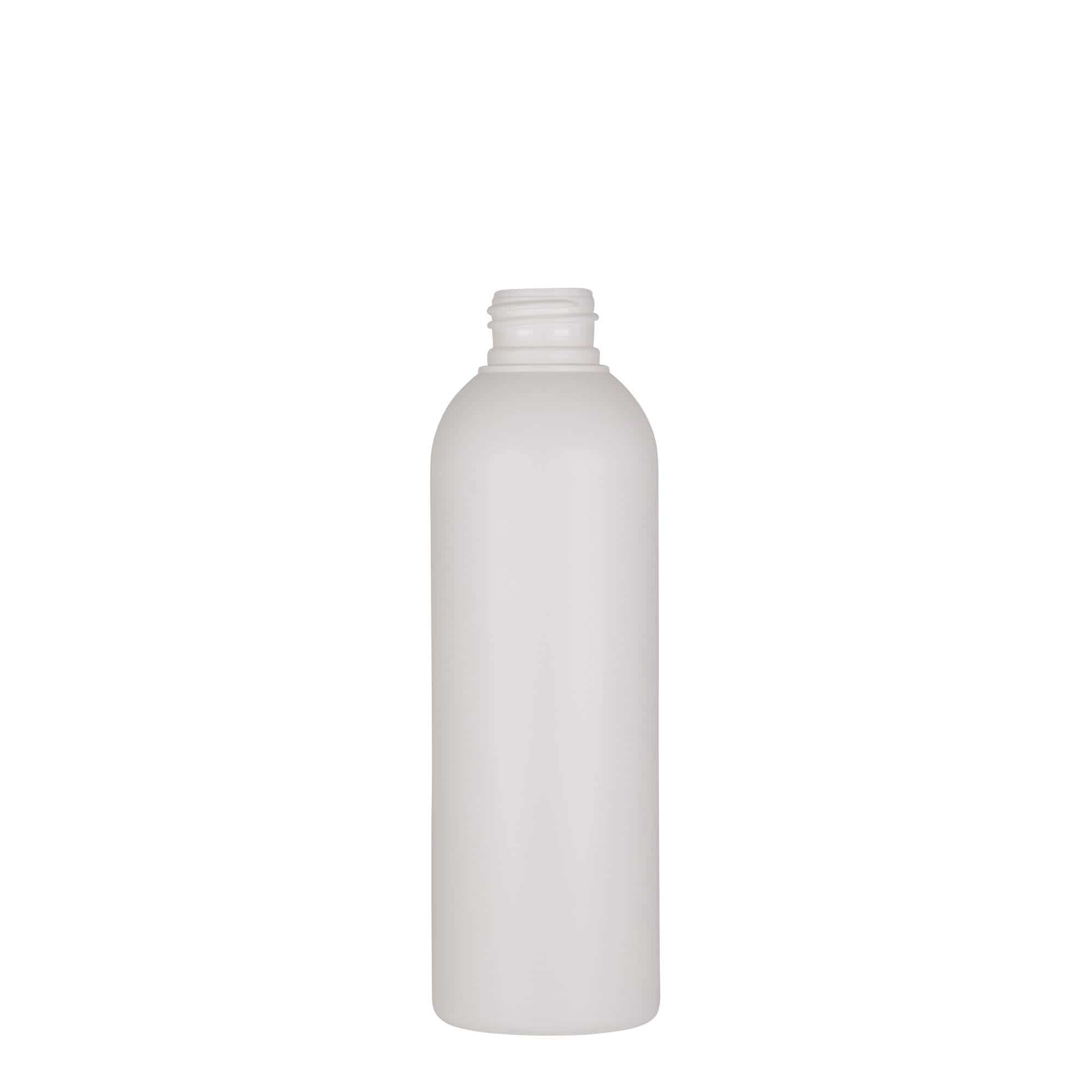 Plastová lahev 200 ml 'Tuffy', HDPE, bílá, ústí: GPI 24/410 Plastová lahev 200 ml 'Tuffy', HDPE, bílá, ústí: GPI 24/410