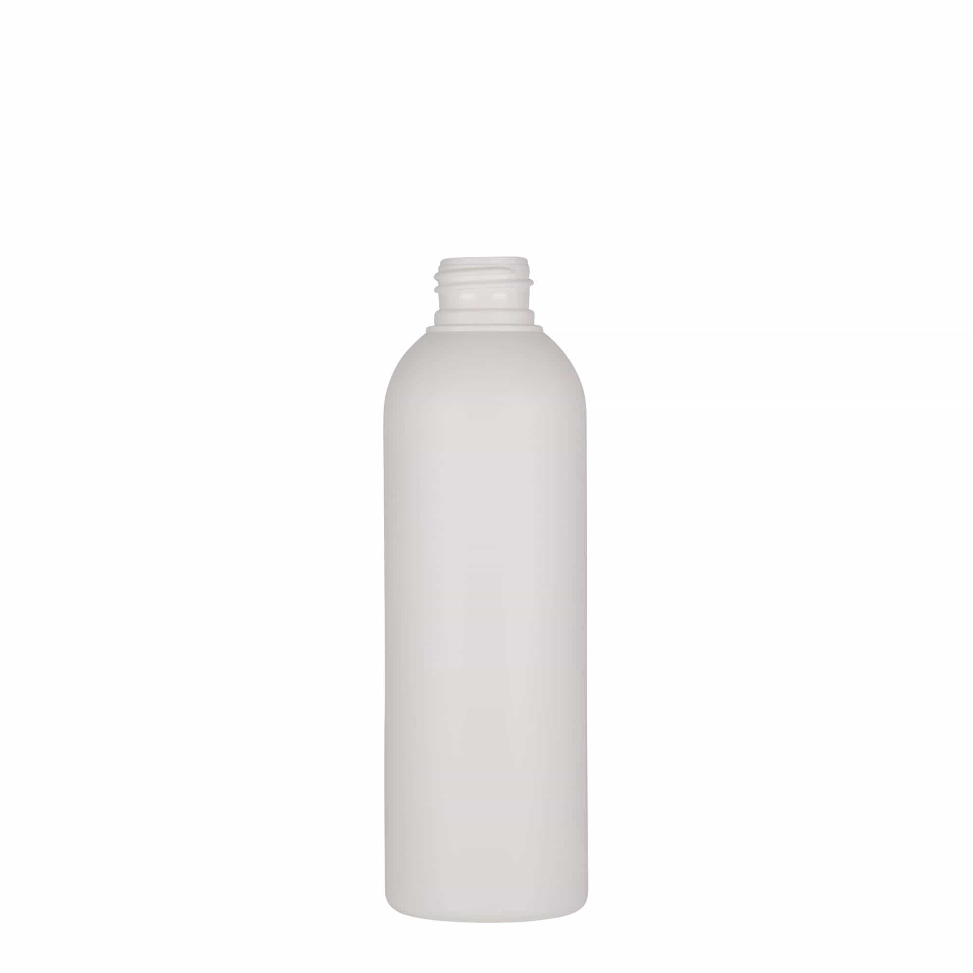 200 ml plastová láhev 'Tuffy', HDPE, bílá, hrdlo: 24/410