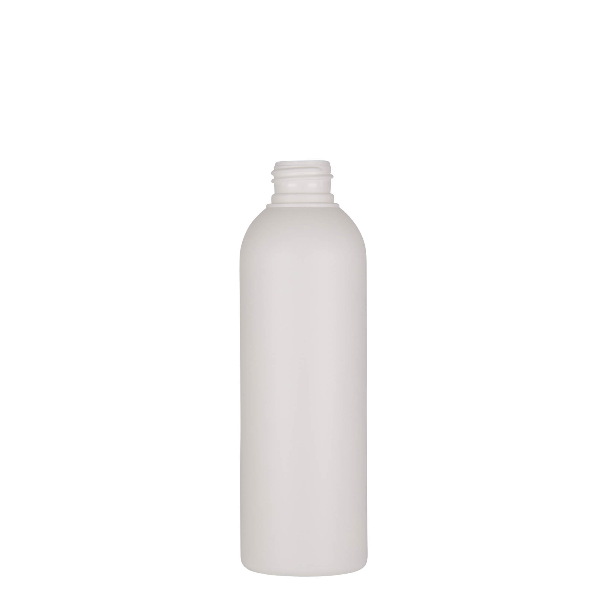 200 ml plastová láhev 'Tuffy', HDPE, bílá, hrdlo: 24/410 200 ml plastová láhev 'Tuffy', HDPE, bílá, hrdlo: 24/410