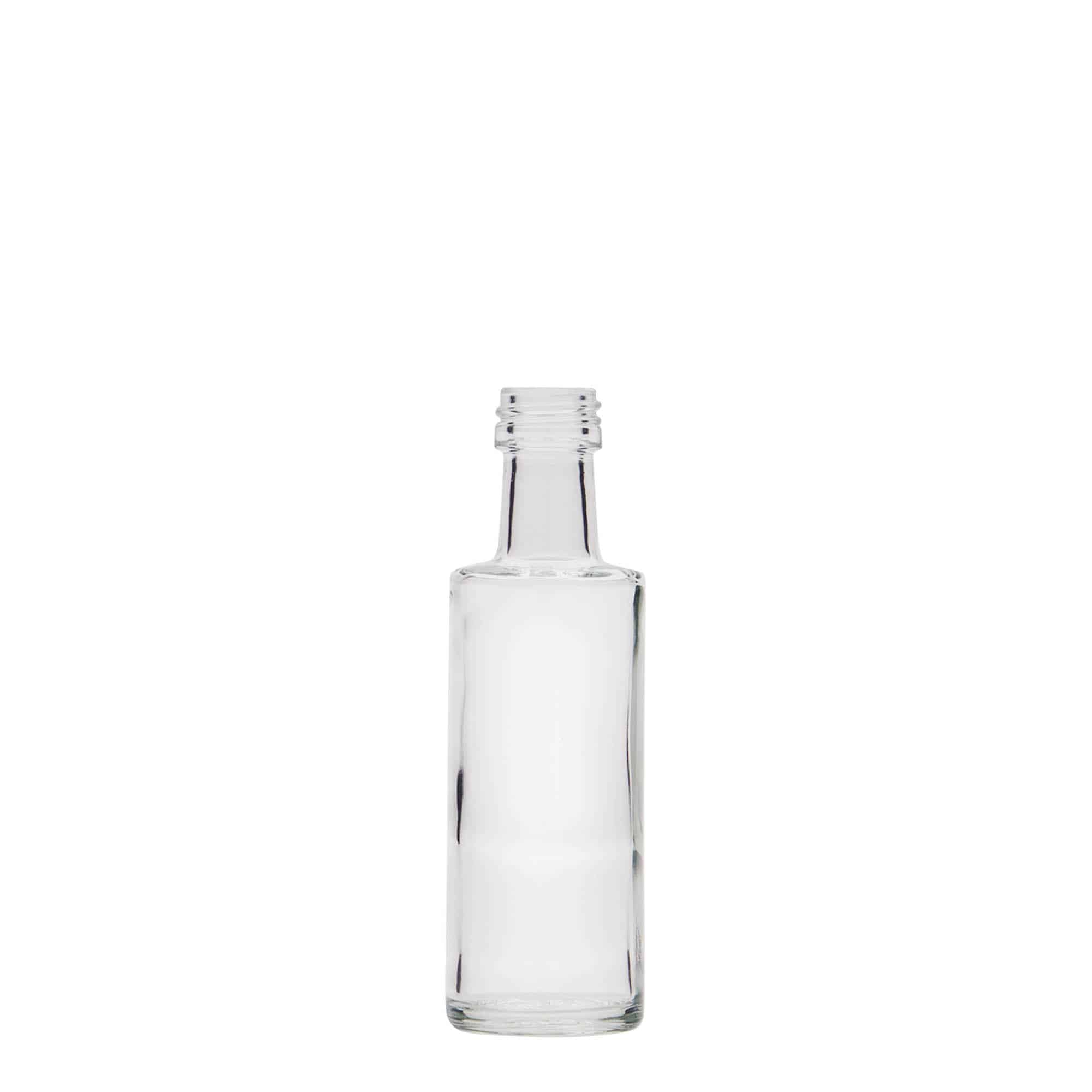 Skleněná lahev 40 ml 'Dorica', uzávěr: PP 18 Skleněná lahev 40 ml 'Dorica', uzávěr: PP 18