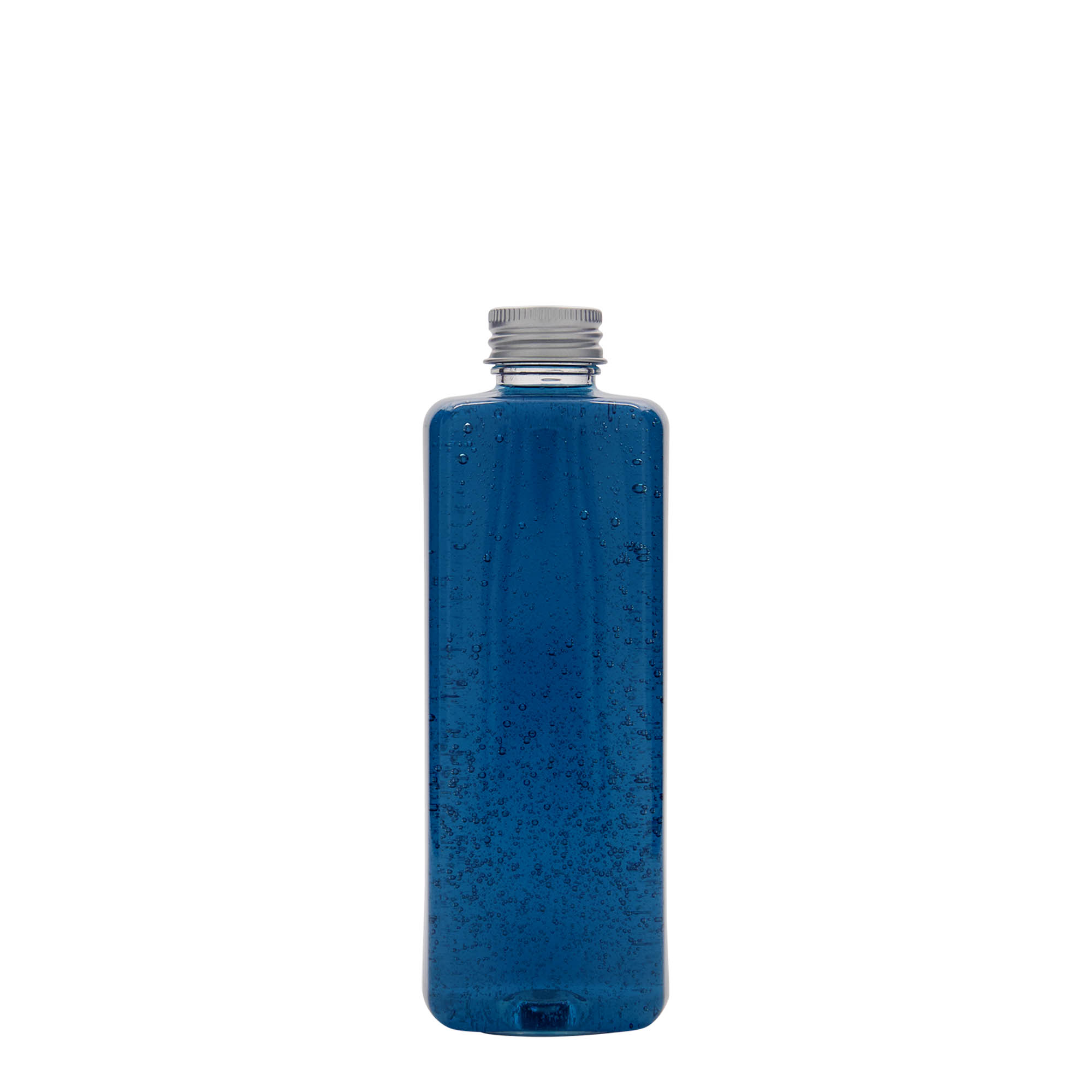 300 ml PET láhev 'Karl', čtvercová, plast, hrdlo: 24/410
