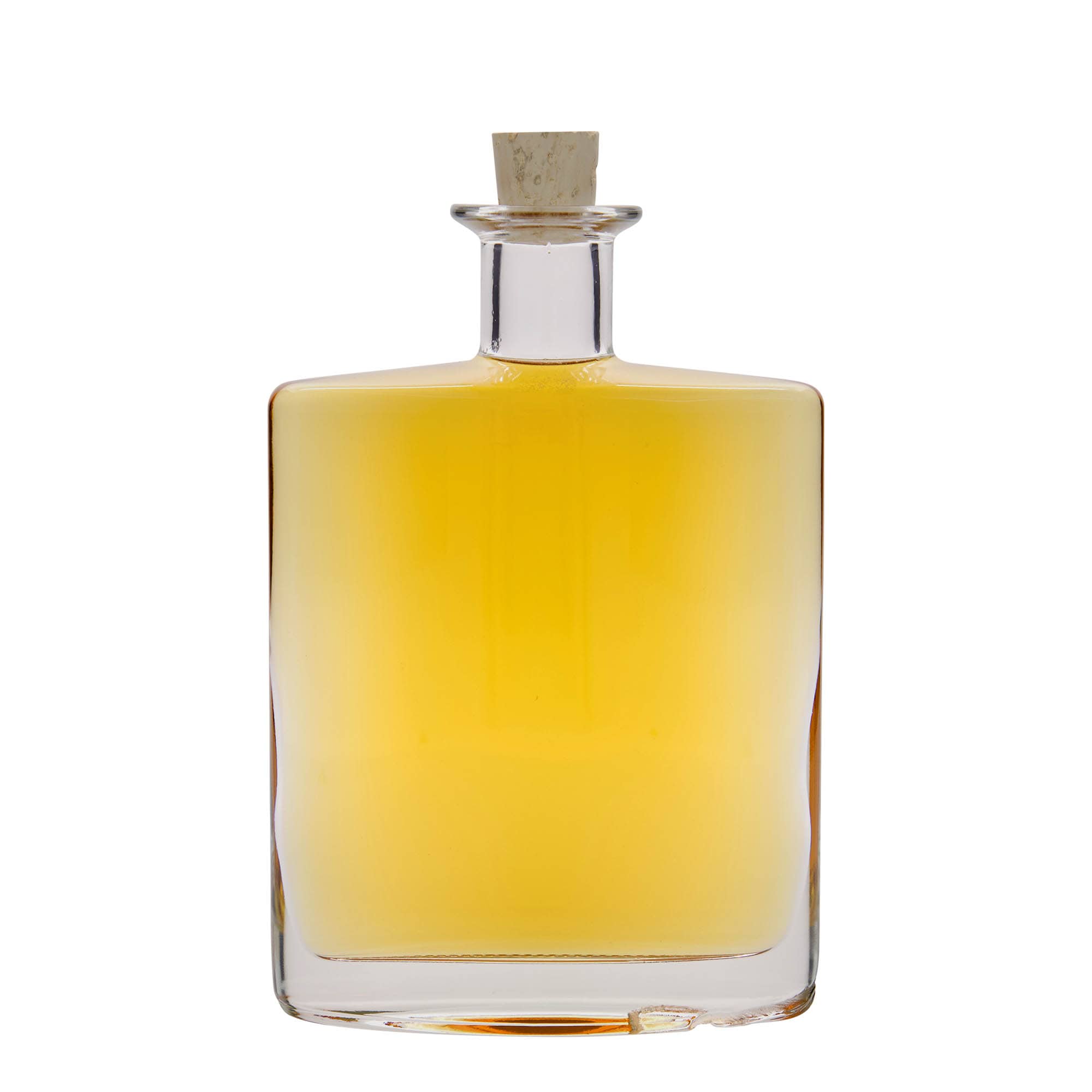 Skleněná lahev 700 ml 'Zorbas', oválná, uzávěr: korek