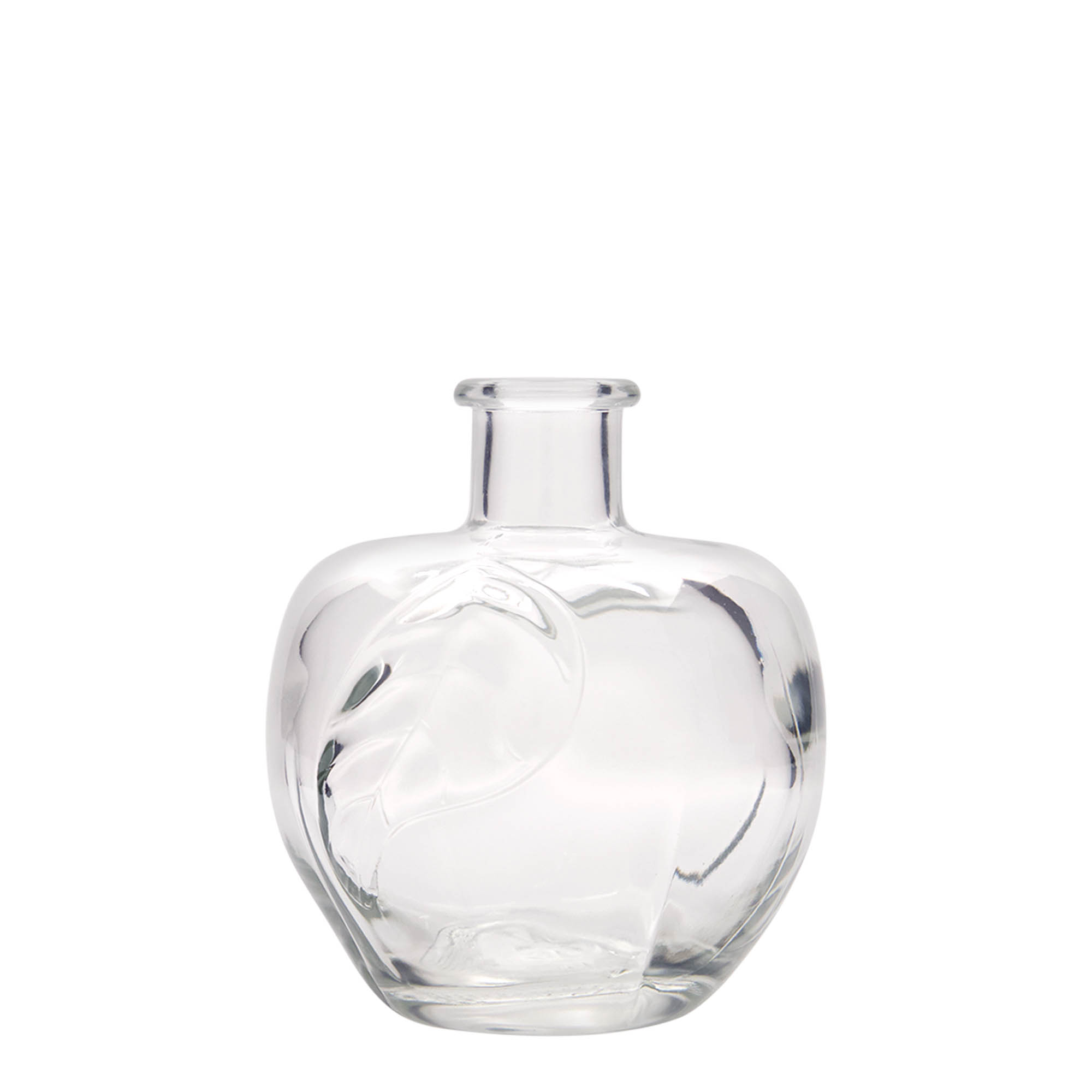 350 ml skleněná láhev 'Jablko', hrdlo: korek 350 ml skleněná láhev 'Jablko', hrdlo: korek