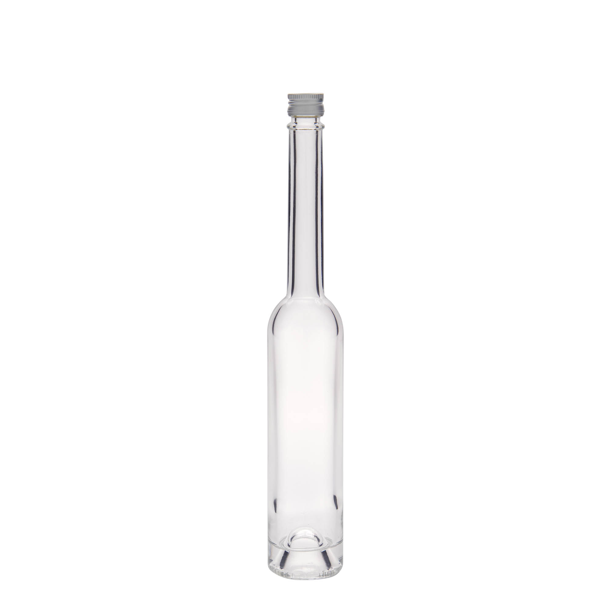 100 ml skleněná láhev 'Platina', hrdlo: PP 18
