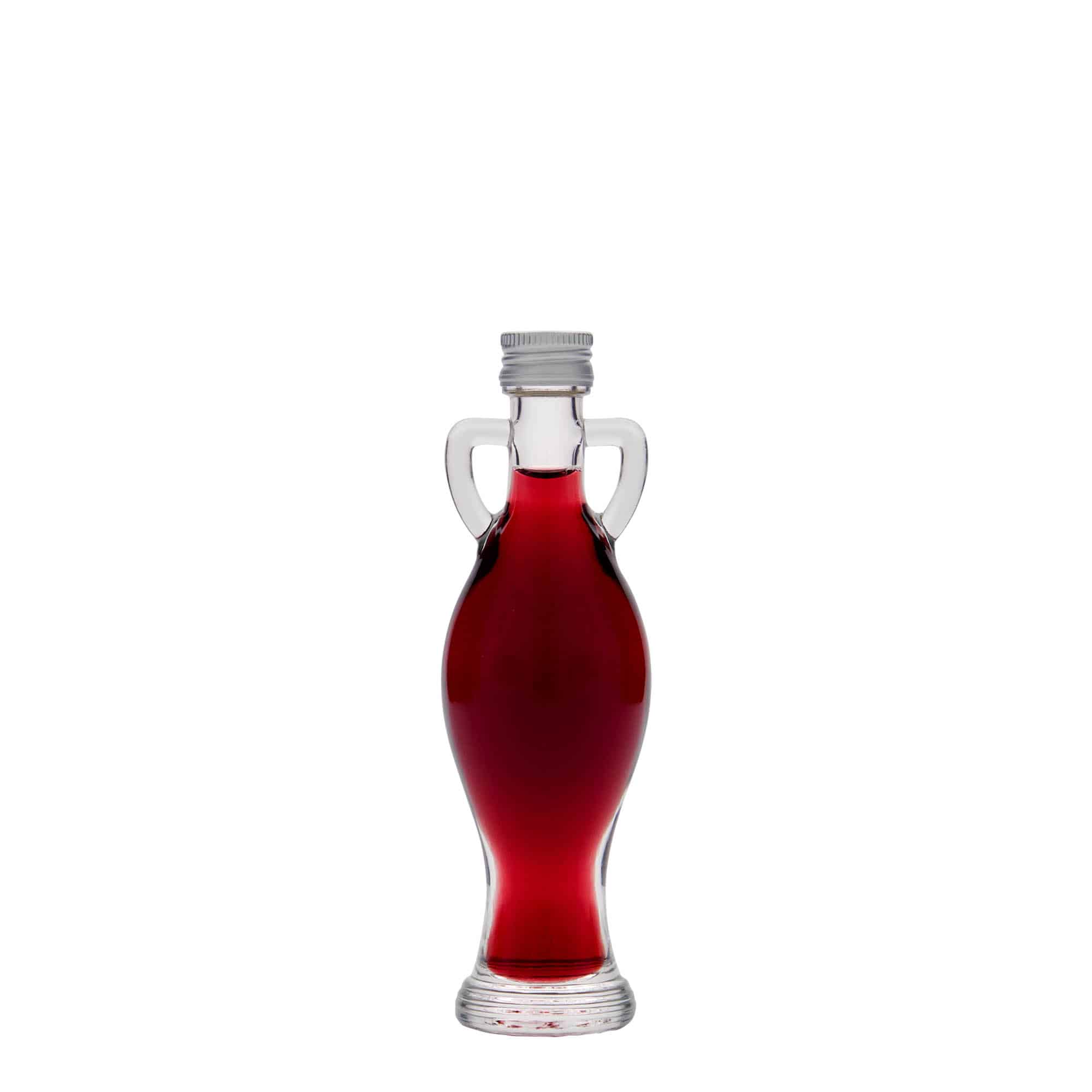 Skleněná lahev 40 ml 'Amphore', uzávěr: PP 18