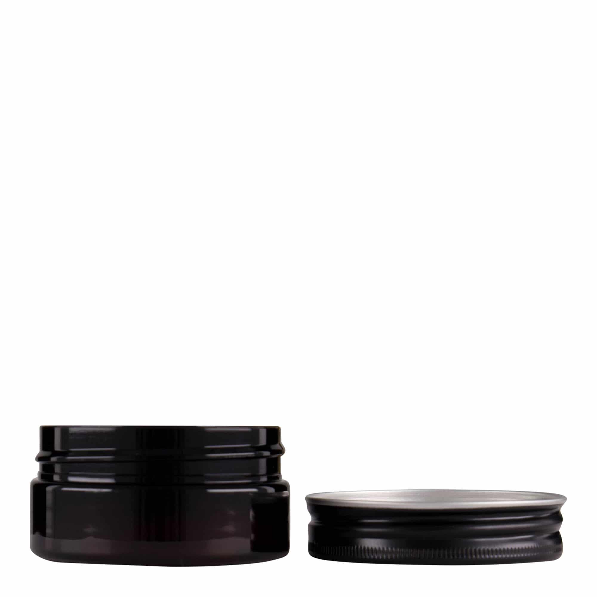50 ml PET dóza 'Isabella', hnědá, hrdlo: 70/400
