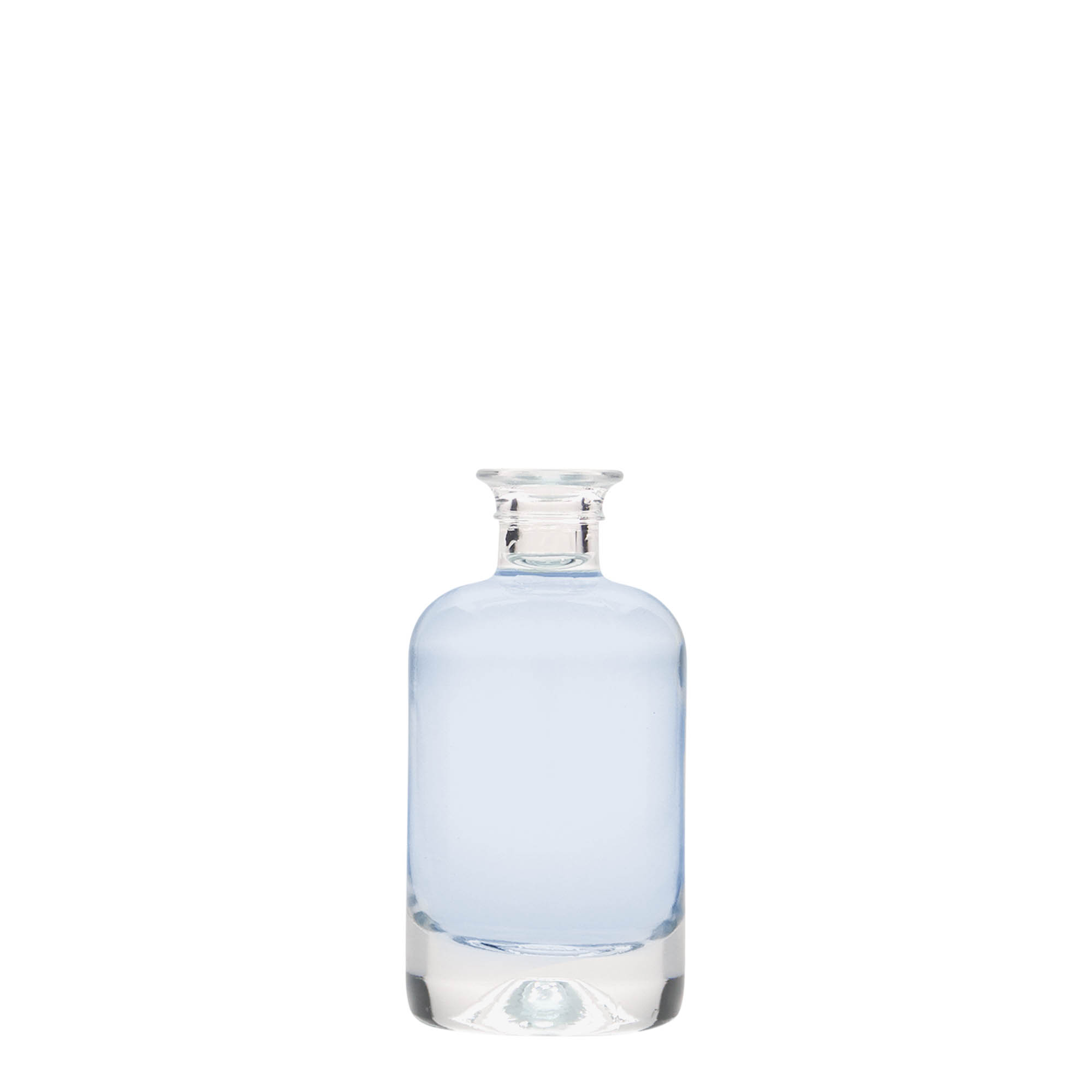 40 ml lékárnická skleněná lahvička, hrdlo: korek