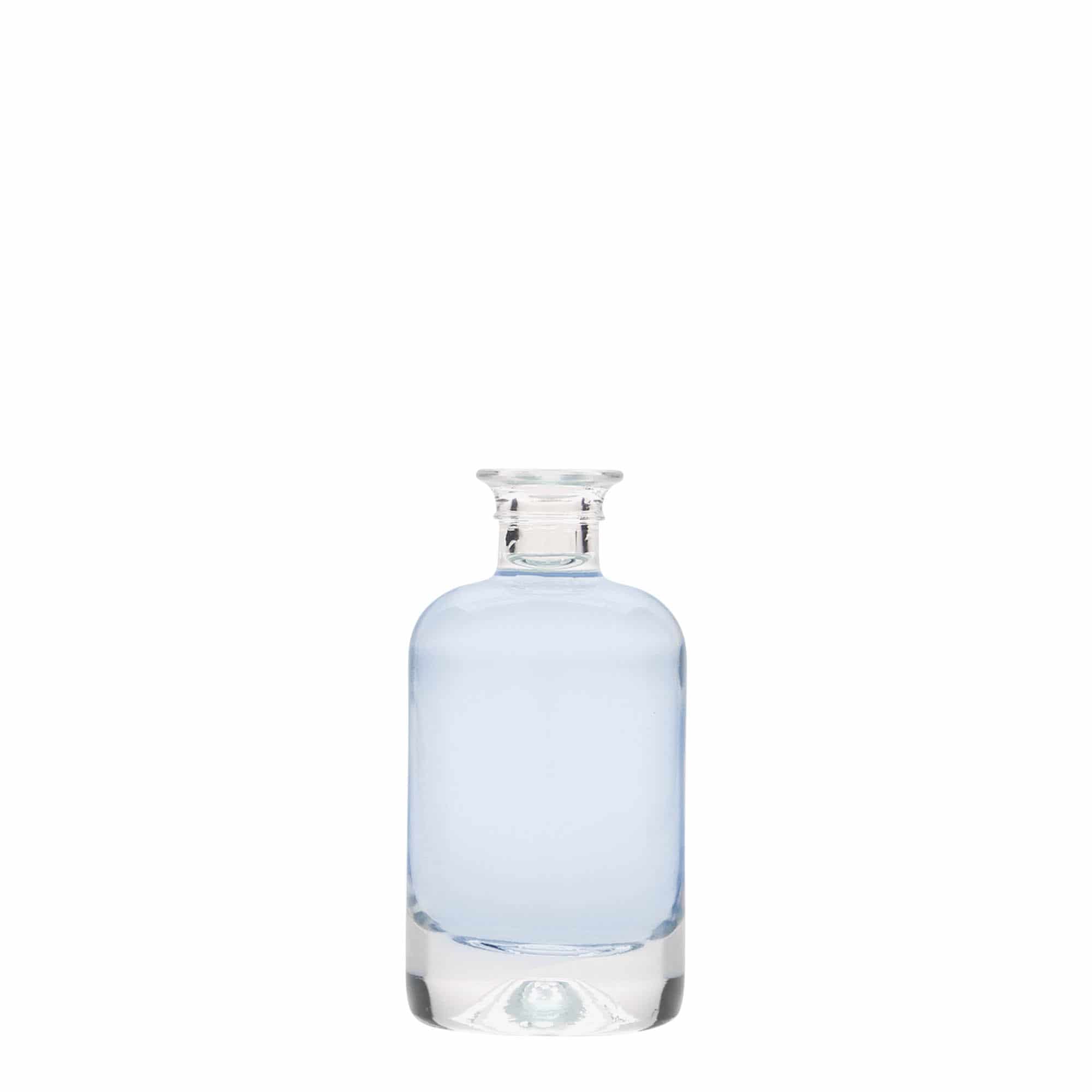 40 ml lékárnická skleněná lahvička, hrdlo: korek