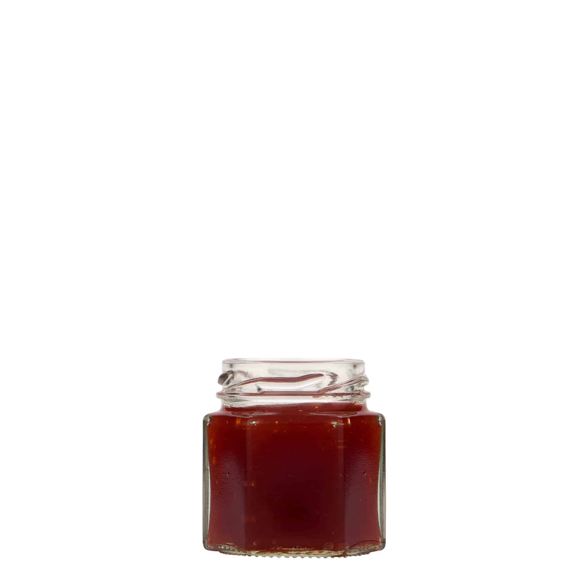 47 ml šestiboká sklenice, hrdlo: Twist-off (TO 43)