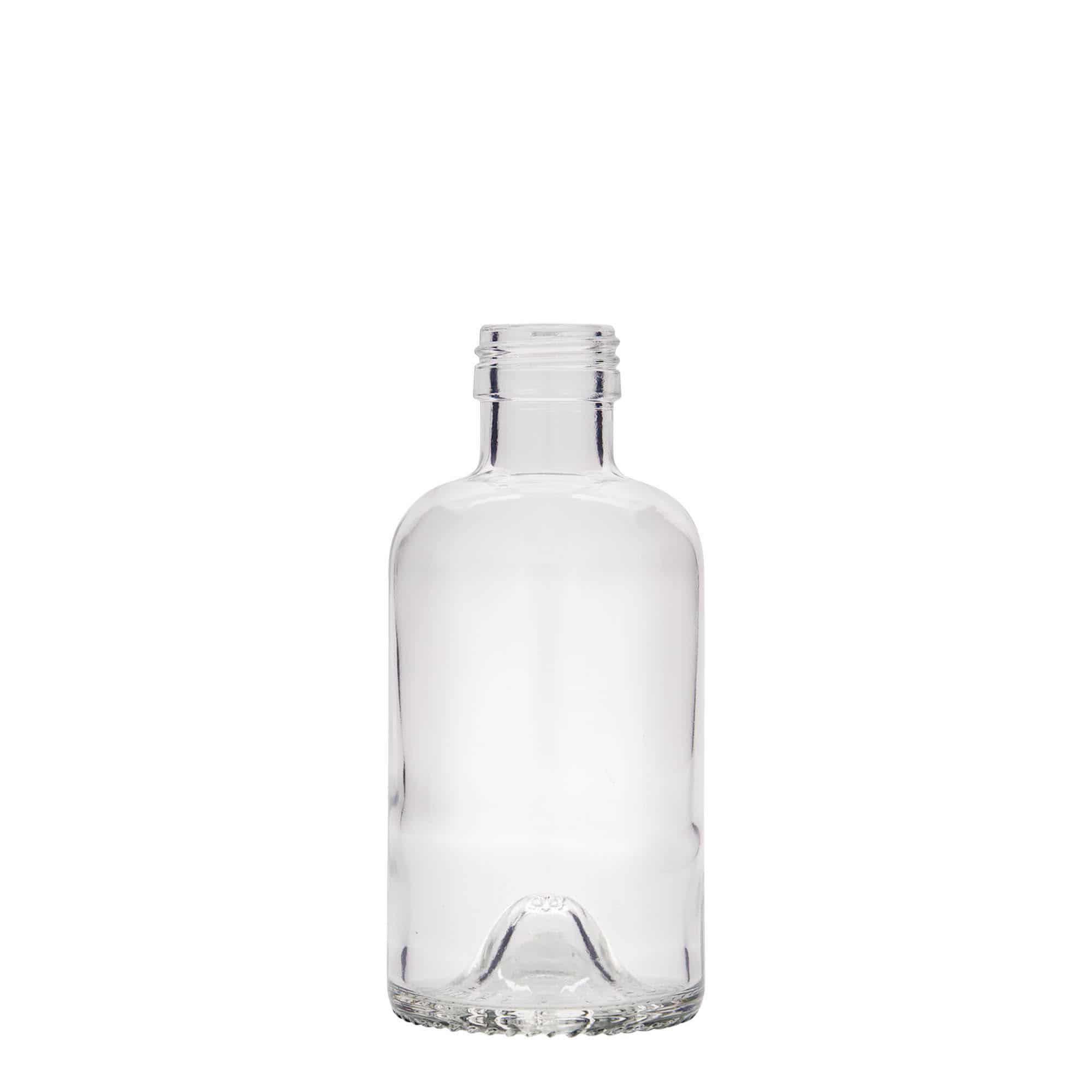 Skleněná lahev 250 ml lékárenská, uzávěr: PP 31,5 Skleněná lahev 250 ml lékárenská, uzávěr: PP 31,5