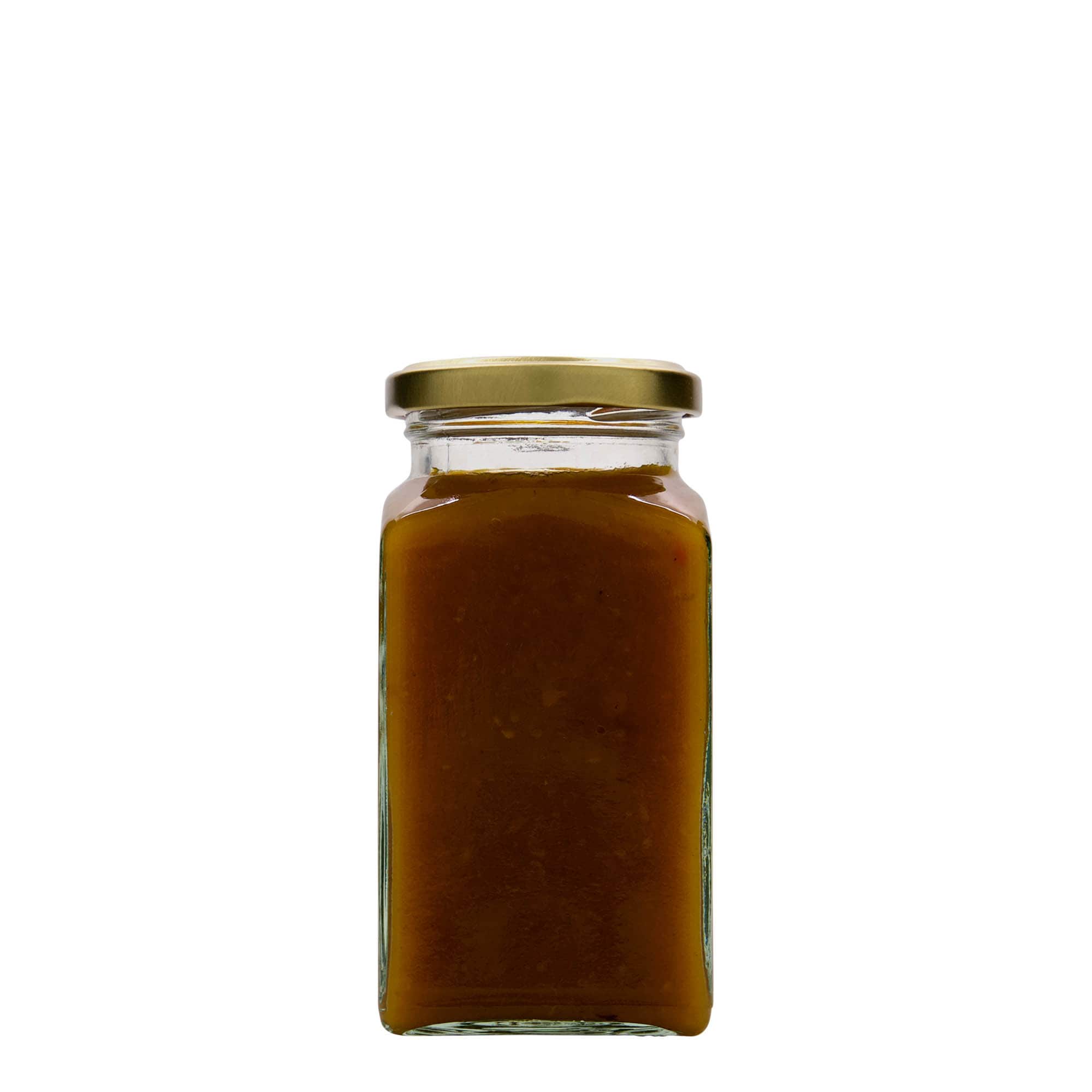 312 ml čtvercová sklenice, hrdlo: Twist-Off (TO 58)