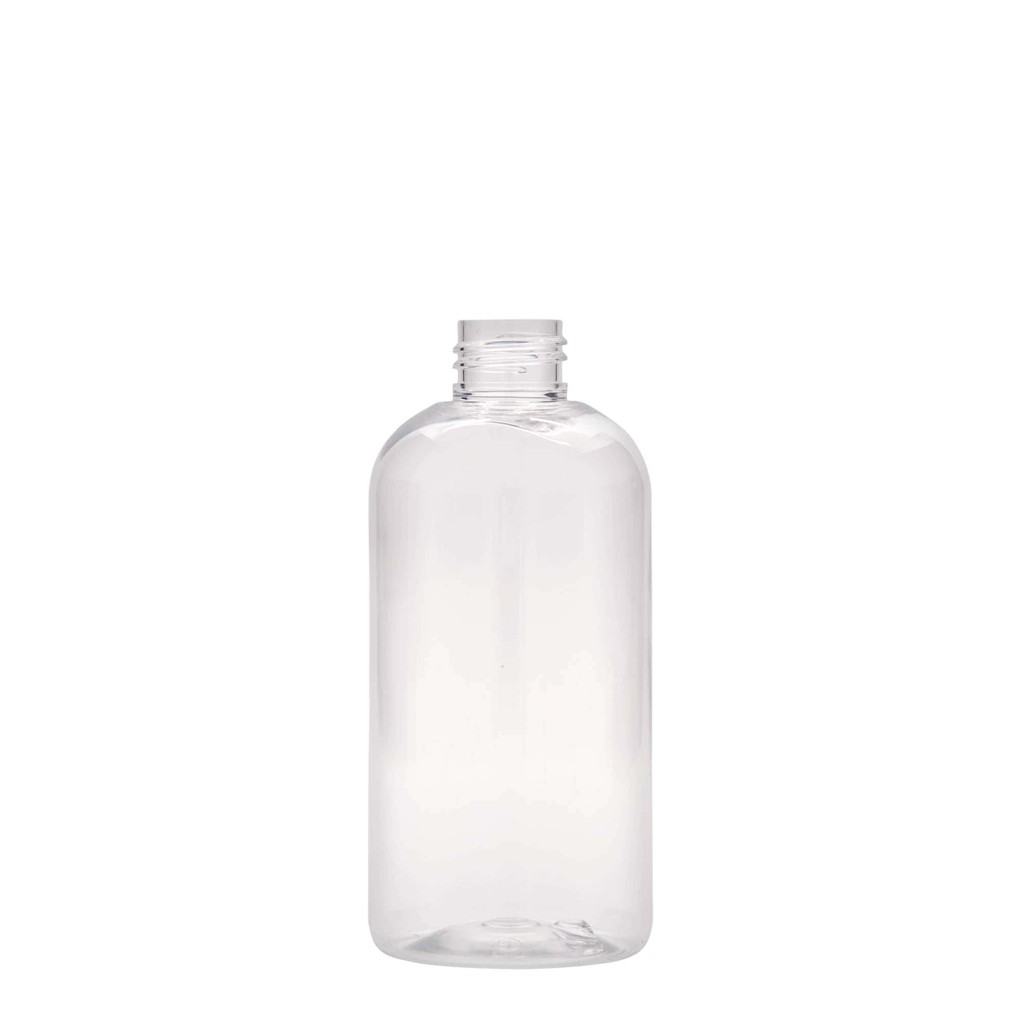 250 ml PET láhev 'Boston', plast, hrdlo: 24/410
