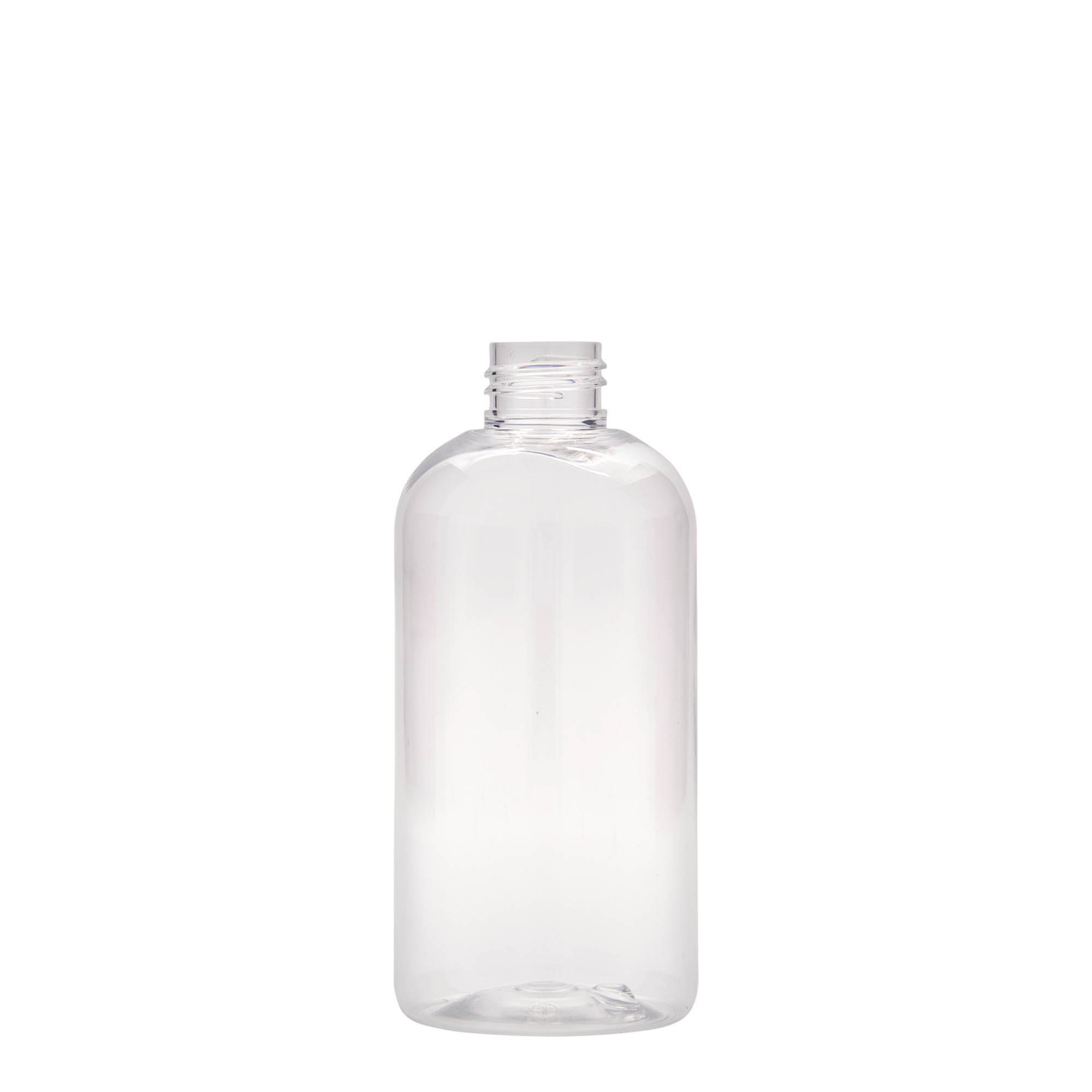 250 ml PET láhev 'Boston', plast, hrdlo: 24/410 250 ml PET láhev 'Boston', plast, hrdlo: 24/410