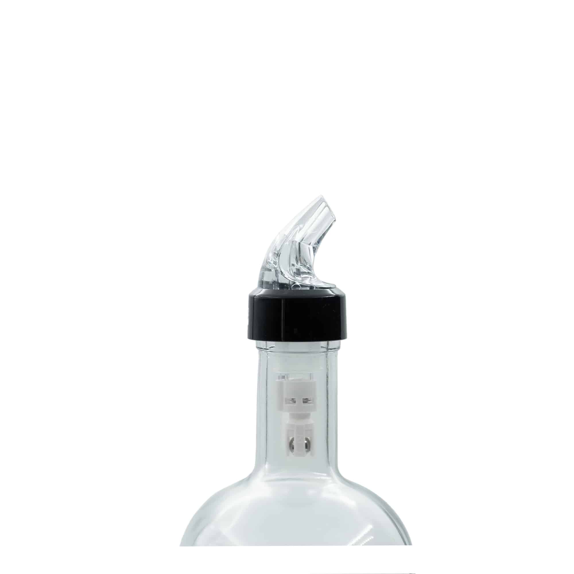 Dávkovač „Auto Pour“ 4 cl, PE plast, průhledný
