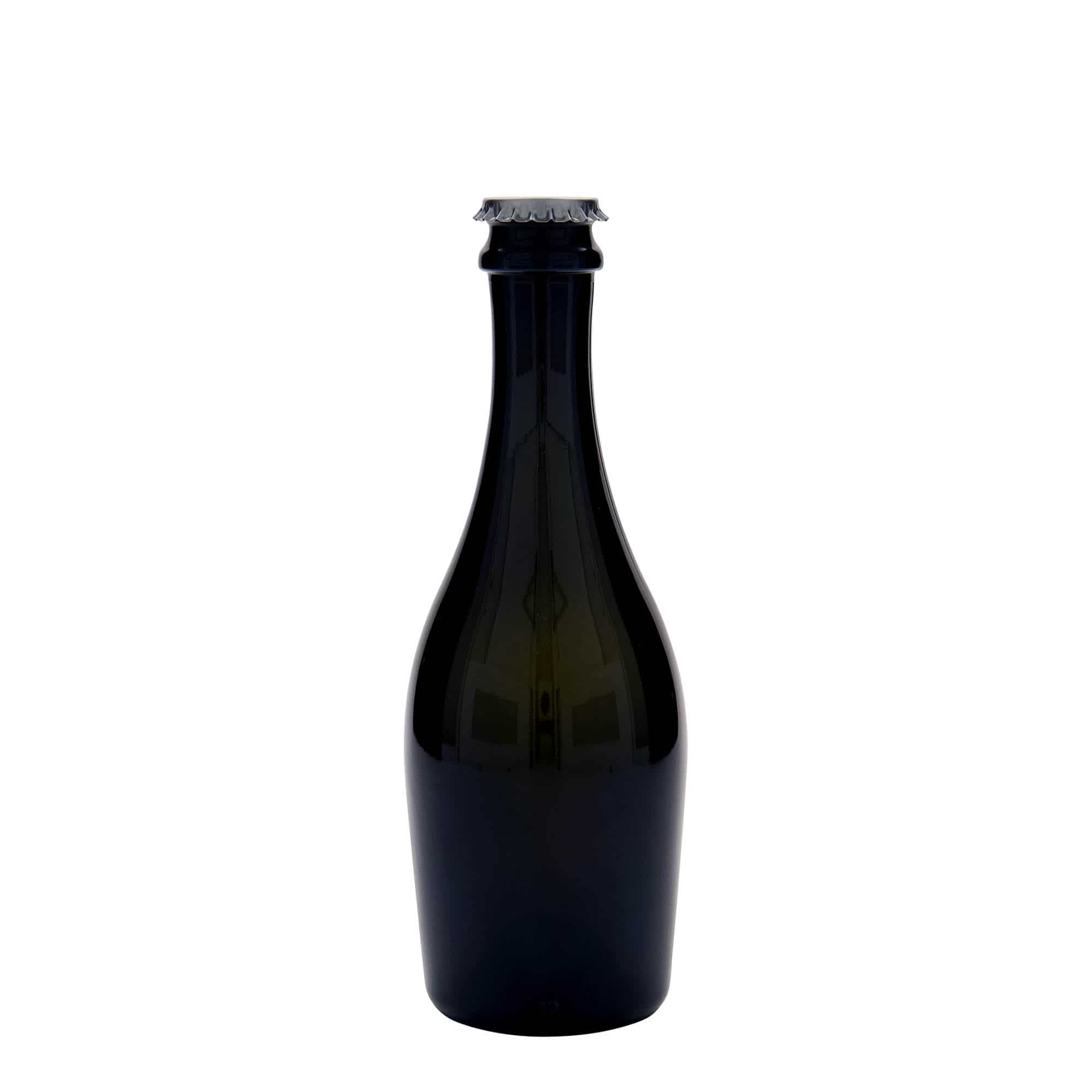 Sektová lahev 330 ml 'Carmen', sklo, starožitná zelená, ústí: korunkový uzávěr Sektová lahev 330 ml 'Carmen', sklo, starožitná zelená, ústí: korunkový uzávěr