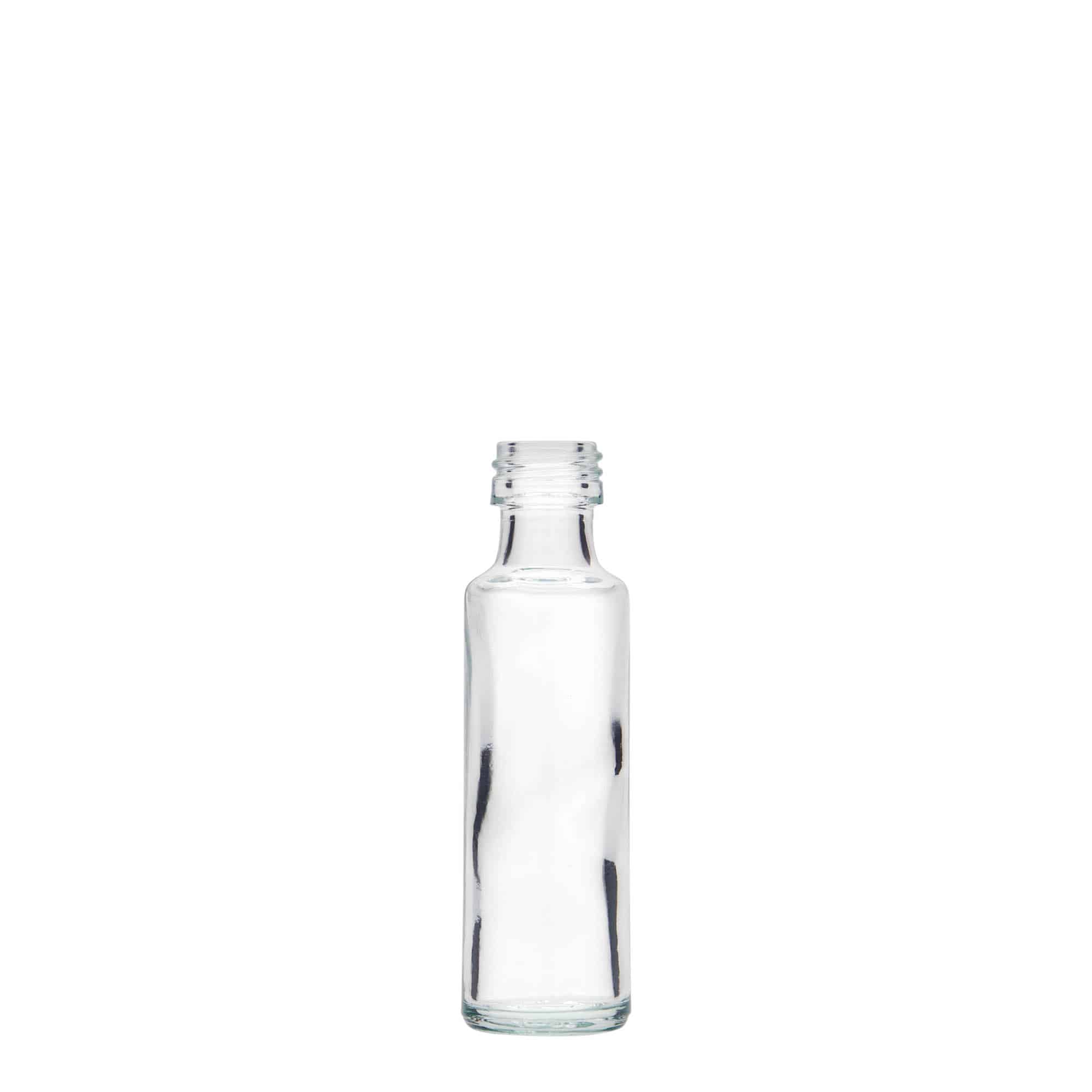 Skleněná lahev 20 ml 'Dorica', uzávěr: PP 18 Skleněná lahev 20 ml 'Dorica', uzávěr: PP 18